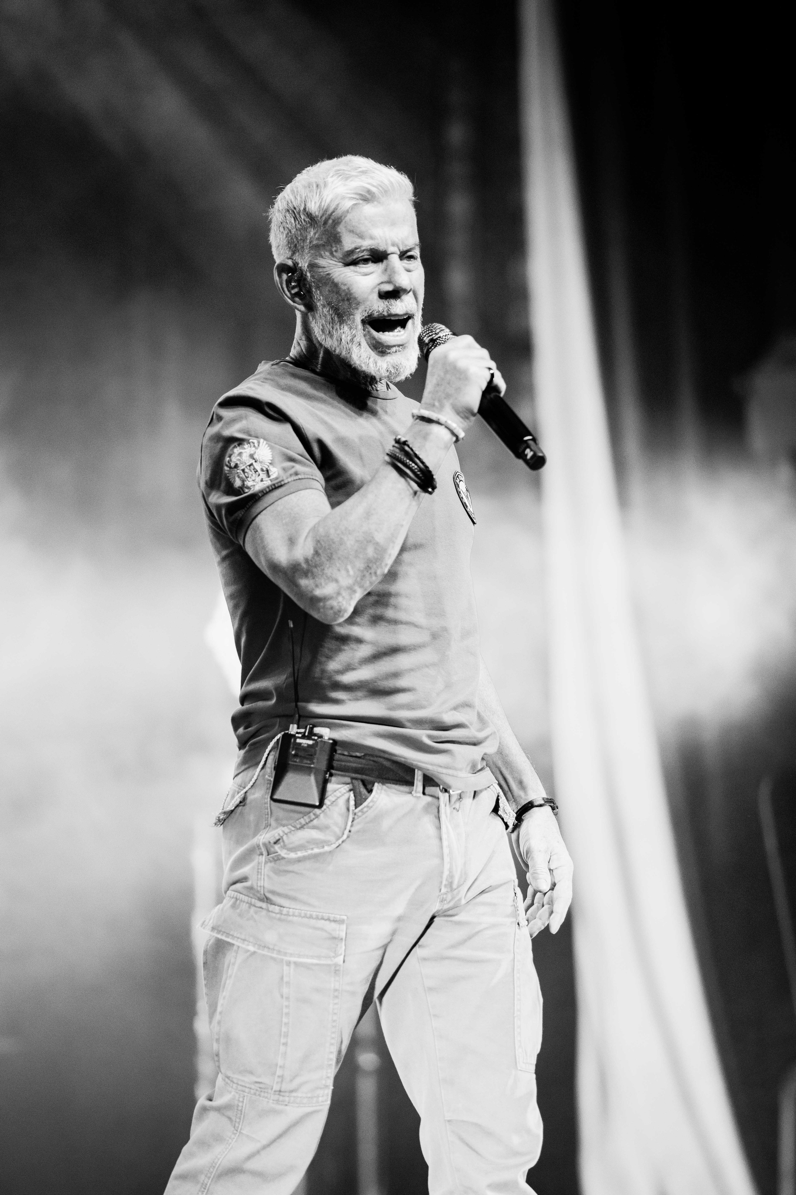 Концертное. ЧБ Фотограф Ольга Лесли