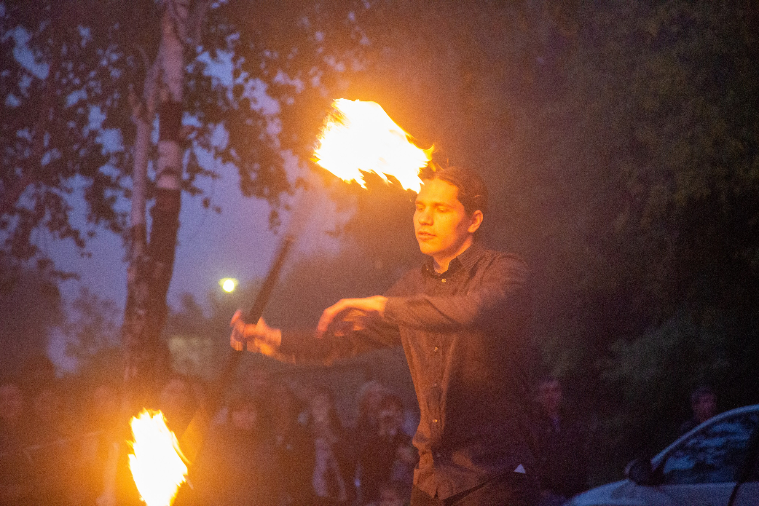 Огненное шоу в Перми. Фотограф Никита Попов. Фотограф Пермь. Фотосессия в фотостудии Перми и на свежем воздухе