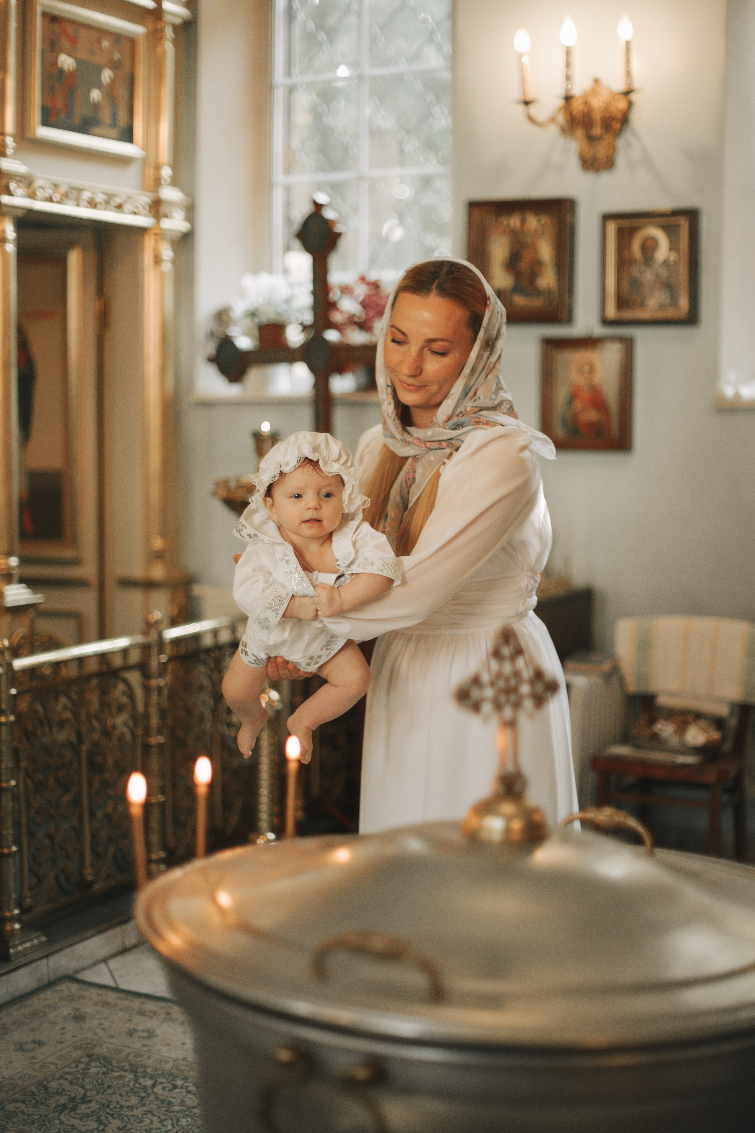 Крещение. Фотограф Анастасия Бобылева, Москва и Московская область