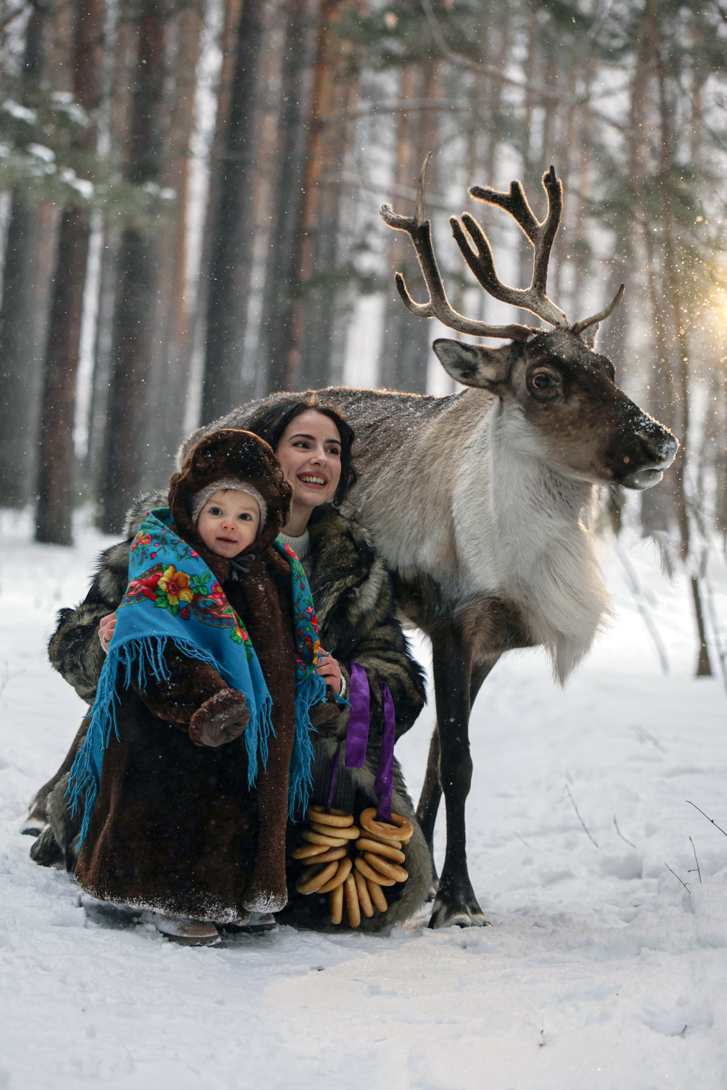 Олениха Нося 2024. Конный фотограф в Красноярске — Любовь Похабова