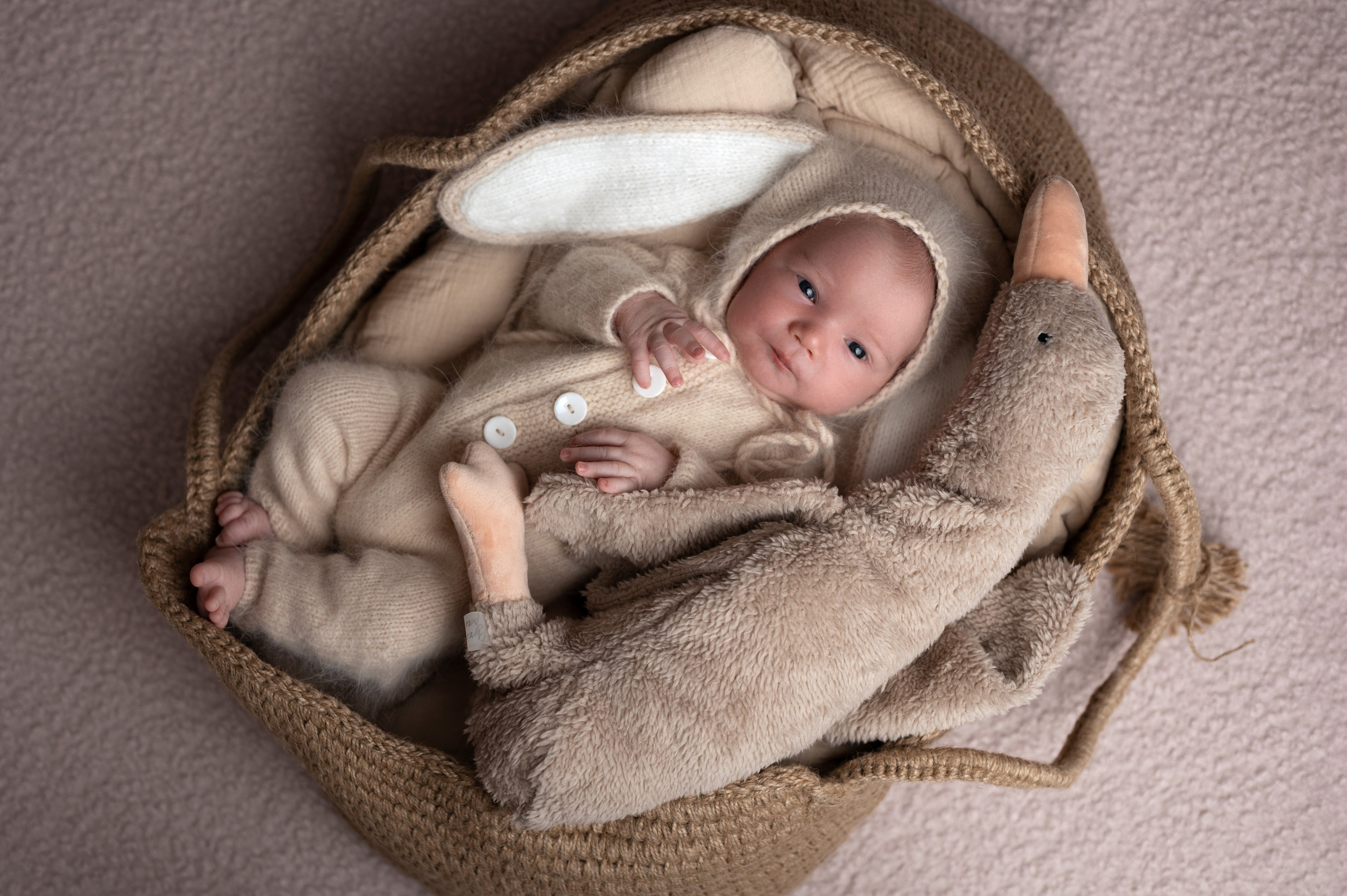 Натуральный ньюборн. Фотограф новорождённых Ольга Ушакова Москва