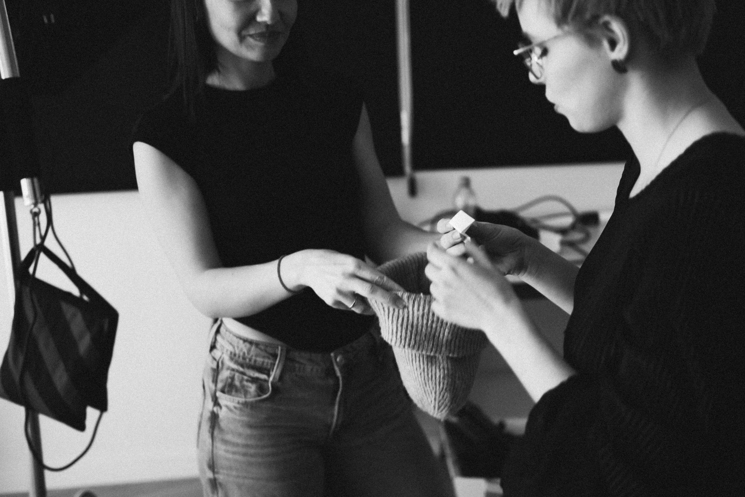 Backstage of Masha Bludova “friends and masterclass”. Photographer Tbilisi