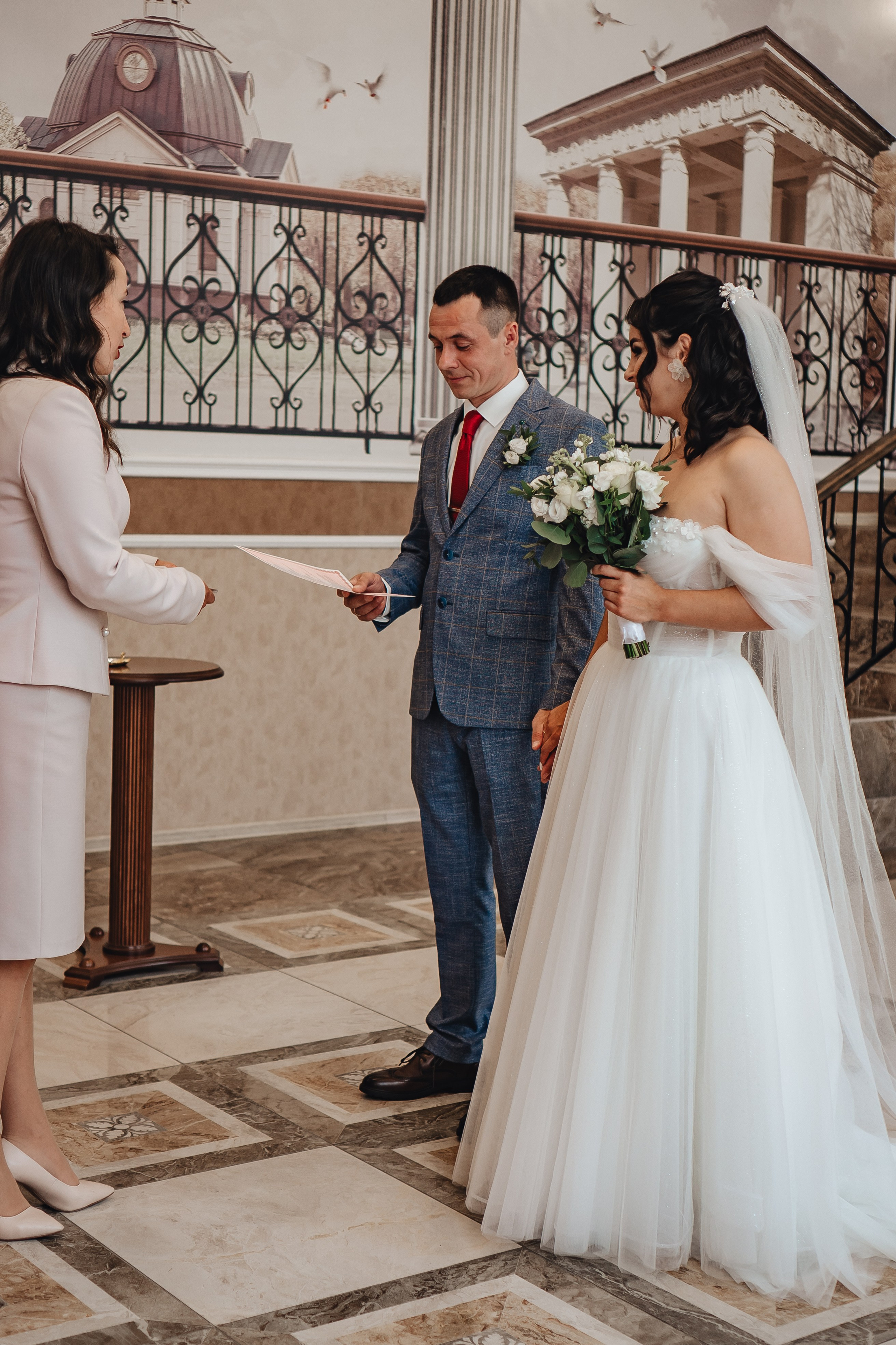 СВАДЕБНАЯ СЬЕМКА В ЗАГСЕ НА МОСКОВСКОМ ПРОСПЕКТЕ. Профессиональный фотограф, Санкт-Петербург — Виктория Богомолова