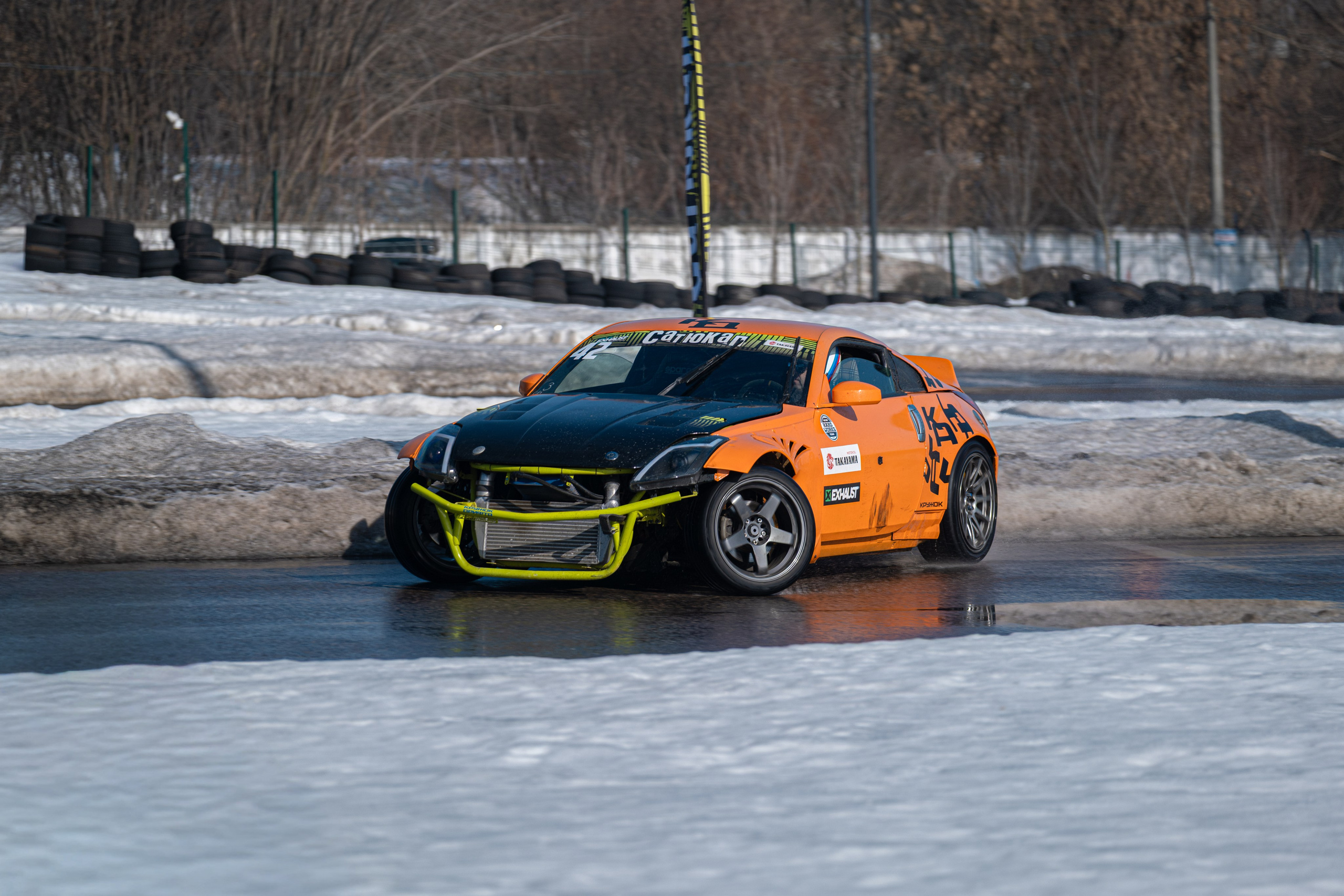 Спортивная автомобильная съемка. Malenkyia