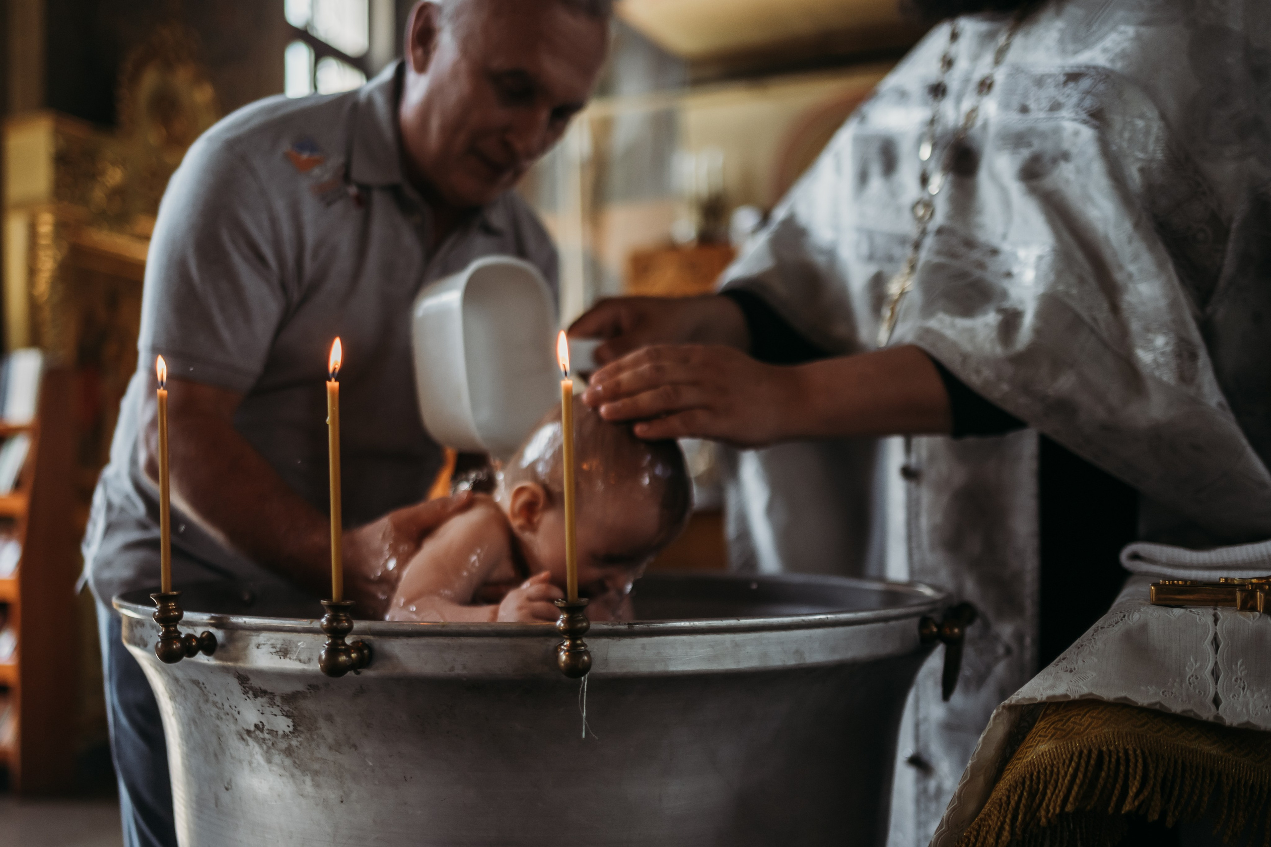 Крещение Стаса. Семейный фотограф в Москве и Подмосковье Иванова Нина