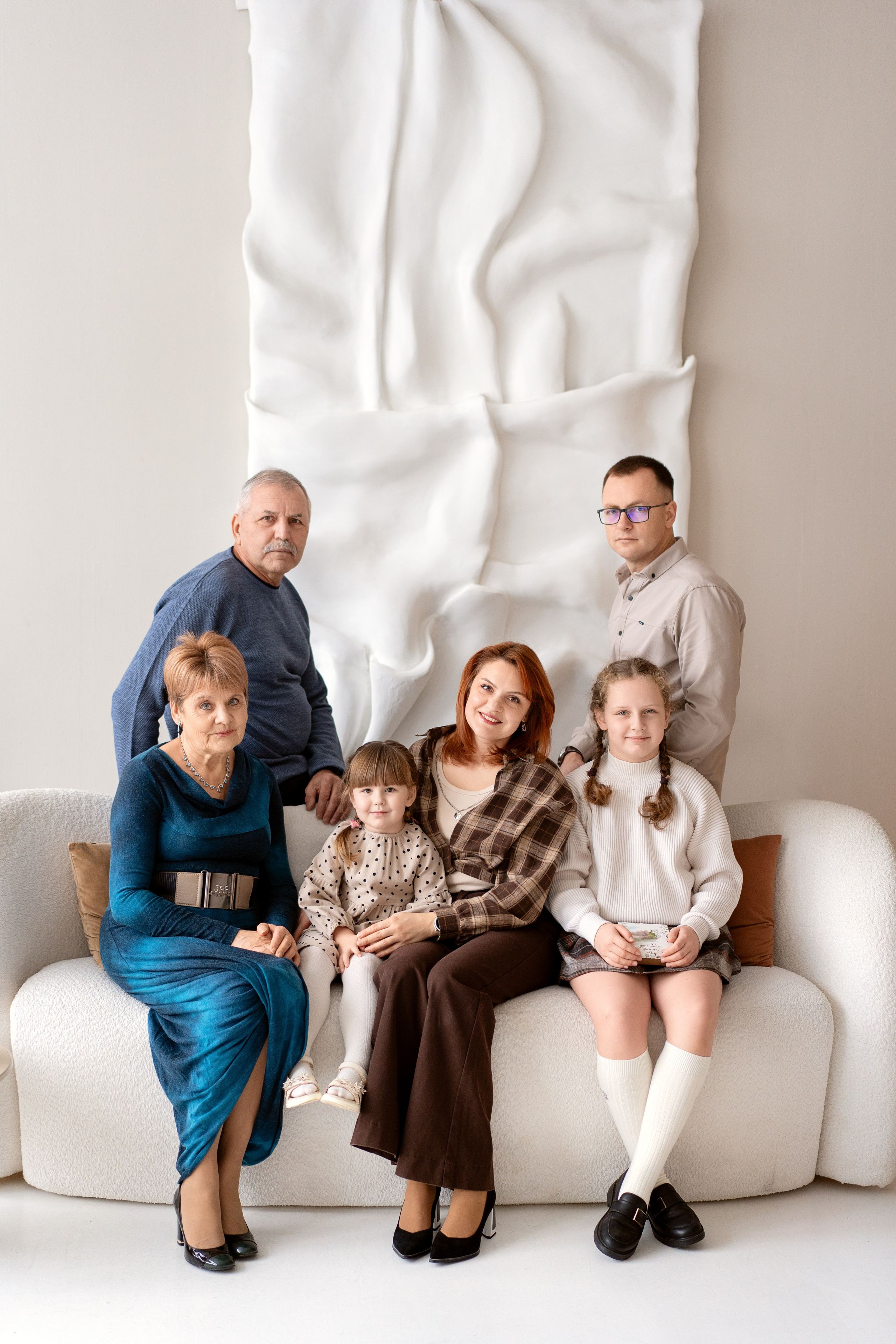 Большая семья. Семейный и свадебный фотограф Минск, Беларусь Анна Орловская