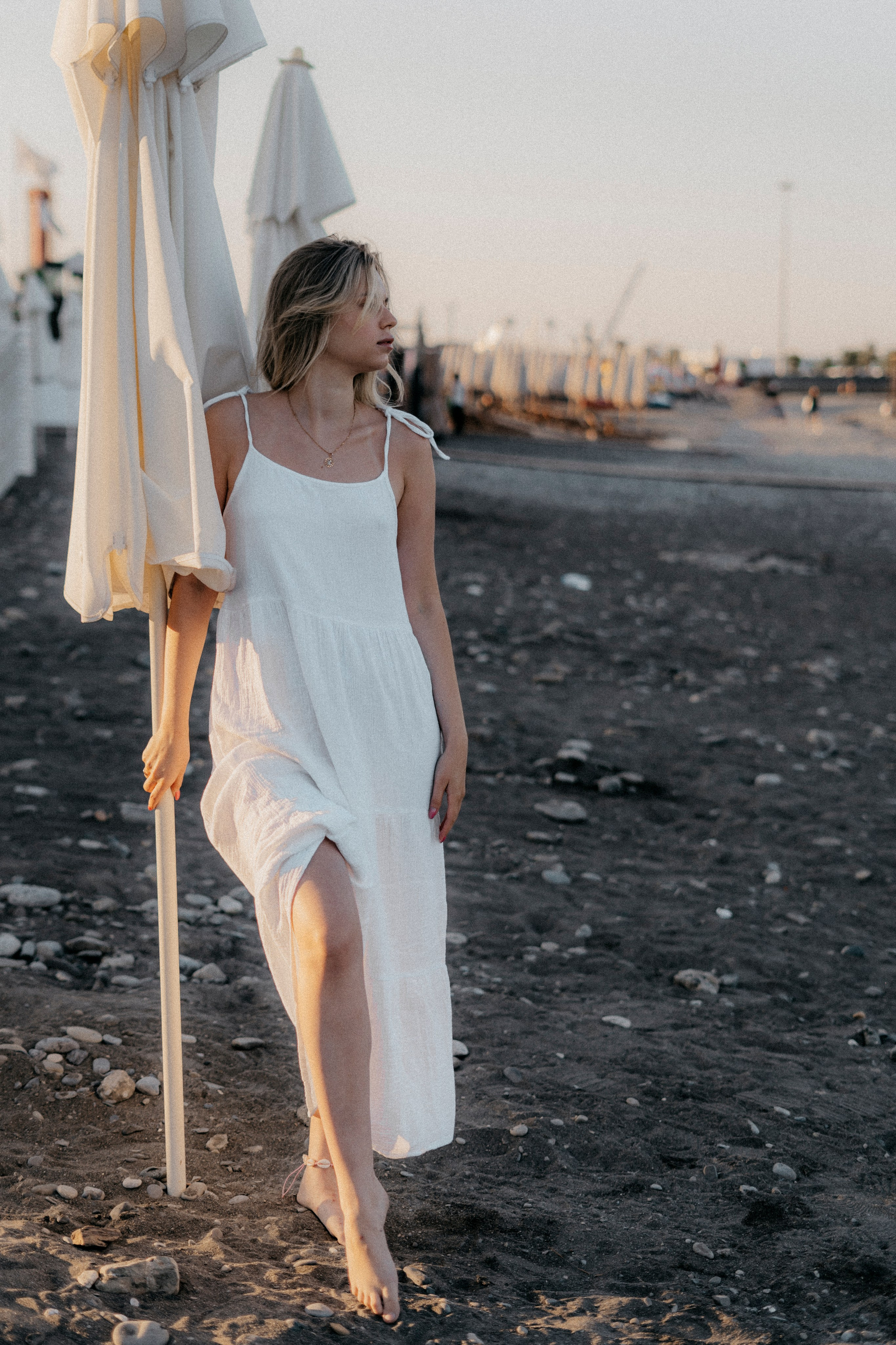 Нежная фотография на рассвете 