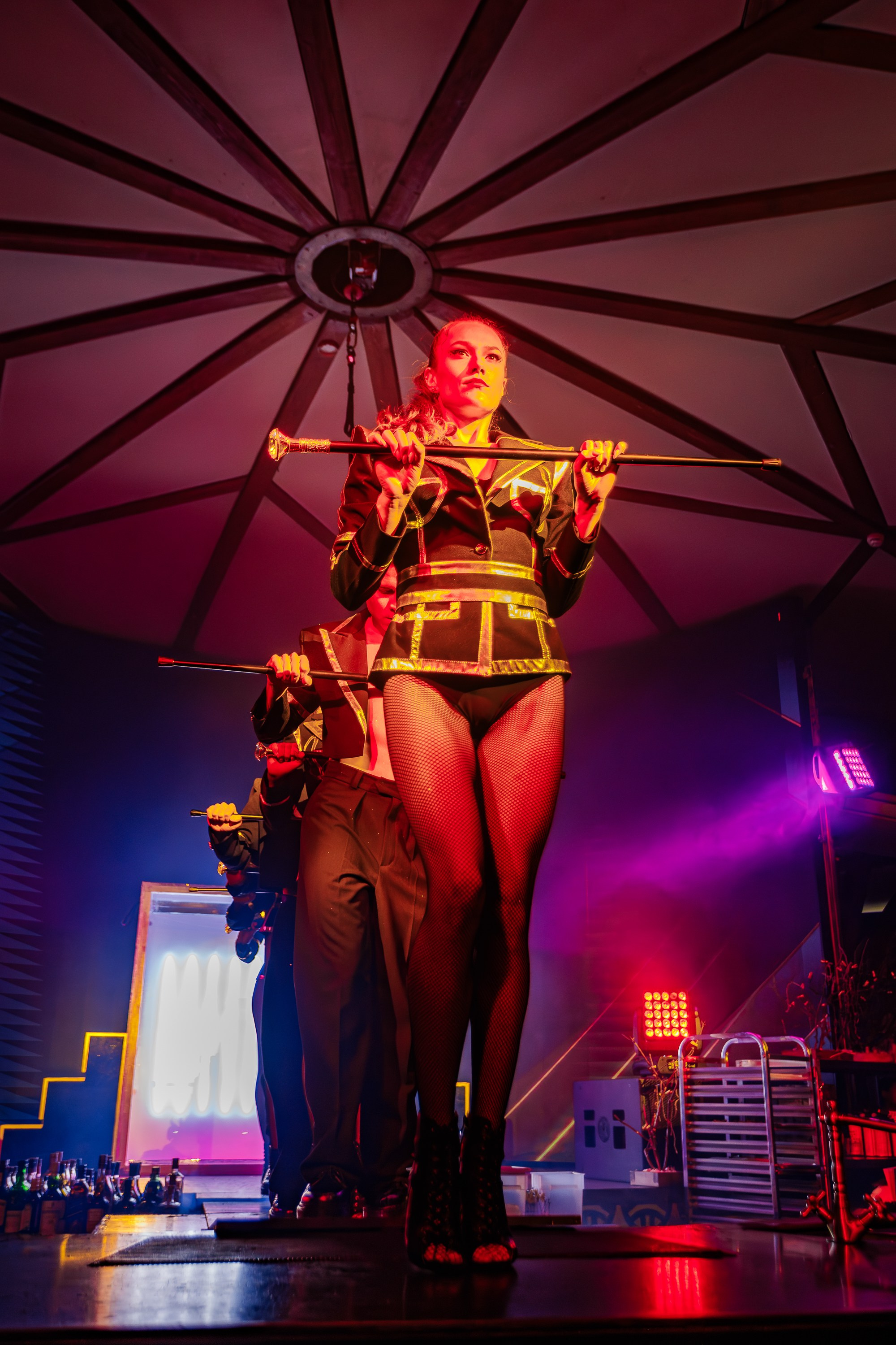 PTIZZA SHOW. Gold & Black in Ptizza Bar_Ялта_6.07.2025. Аминов Руслан | Фотограф