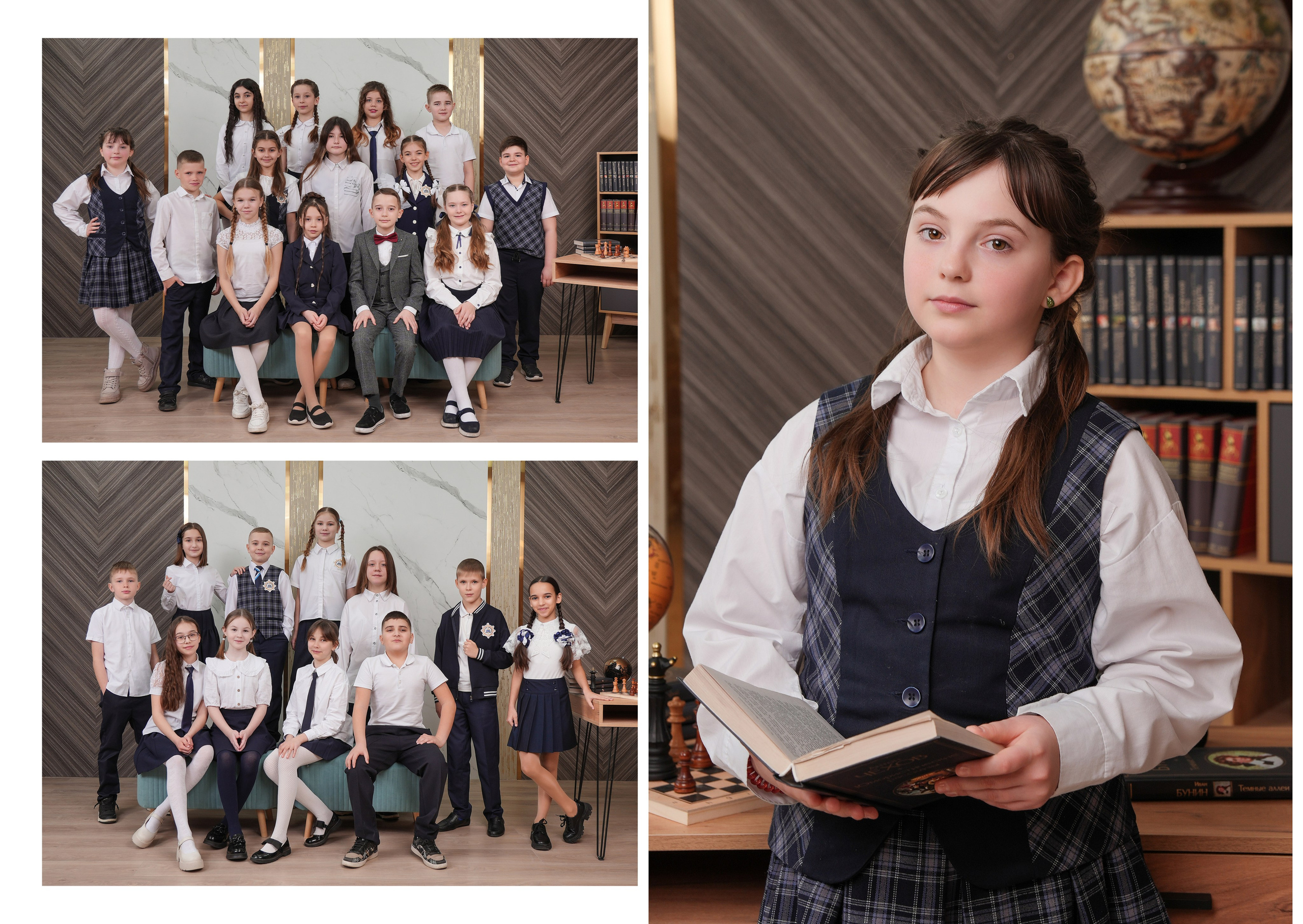 ШКОЛА 110 4 Г. Красивый выпускной альбом в Краснодаре