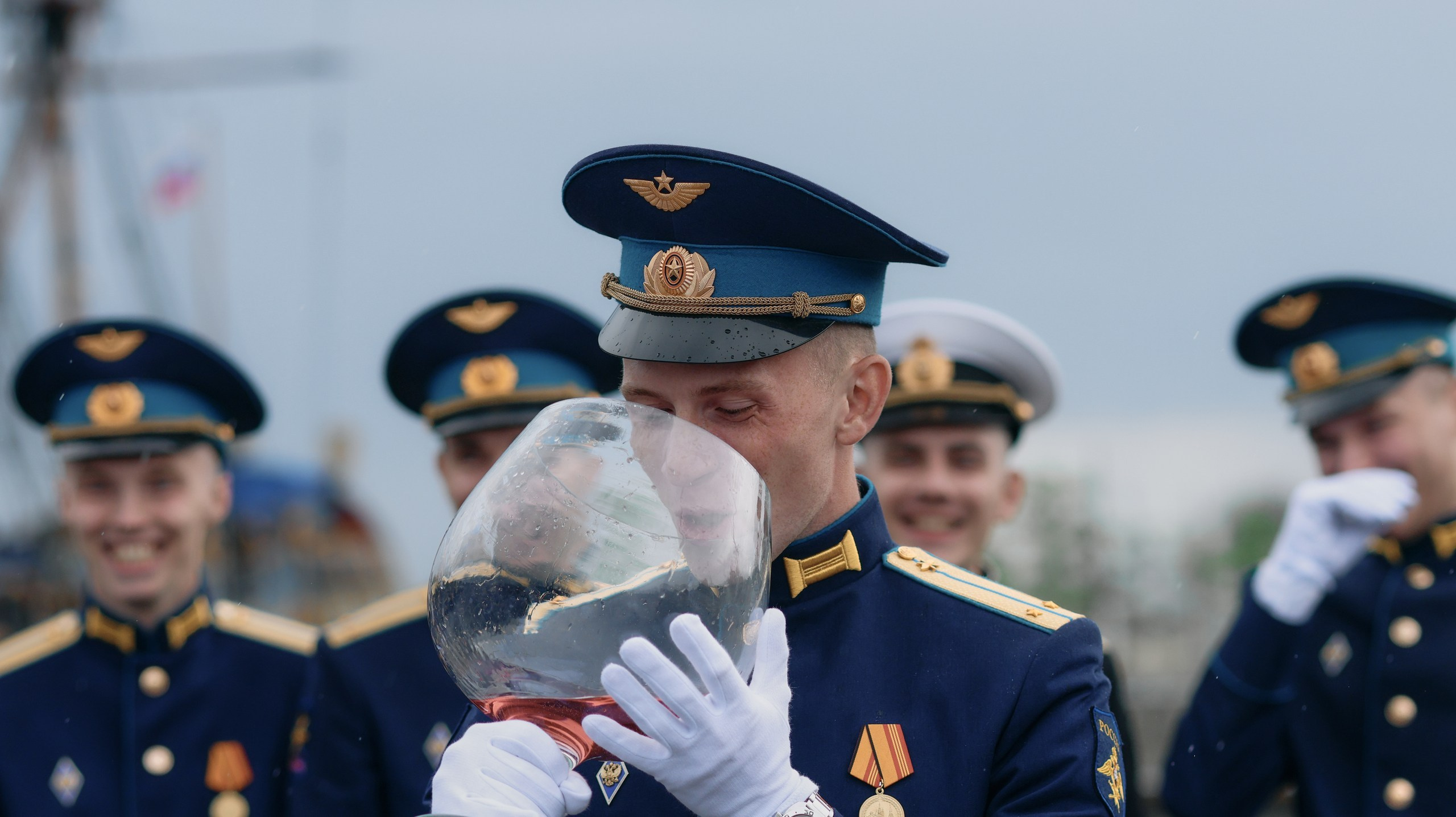 Выпуск Военно Воздушной Академии. Свадебный и репортажный фотограф Дмитрий Кононенко