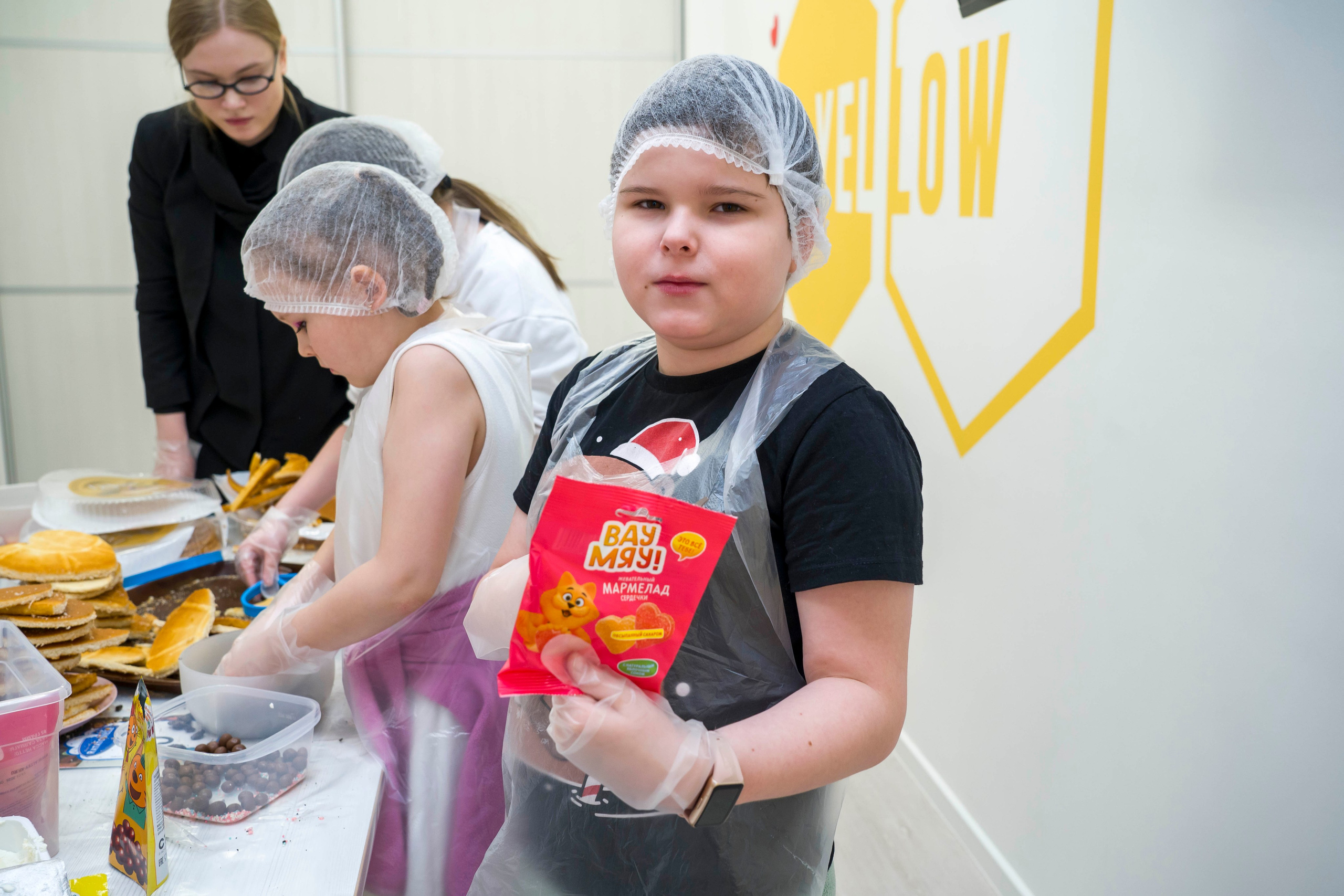 Детский кулинарный мастер-класс Билингво. Фотограф в Санкт-Петербурге. Репортажная и все съёмки для бизнеса