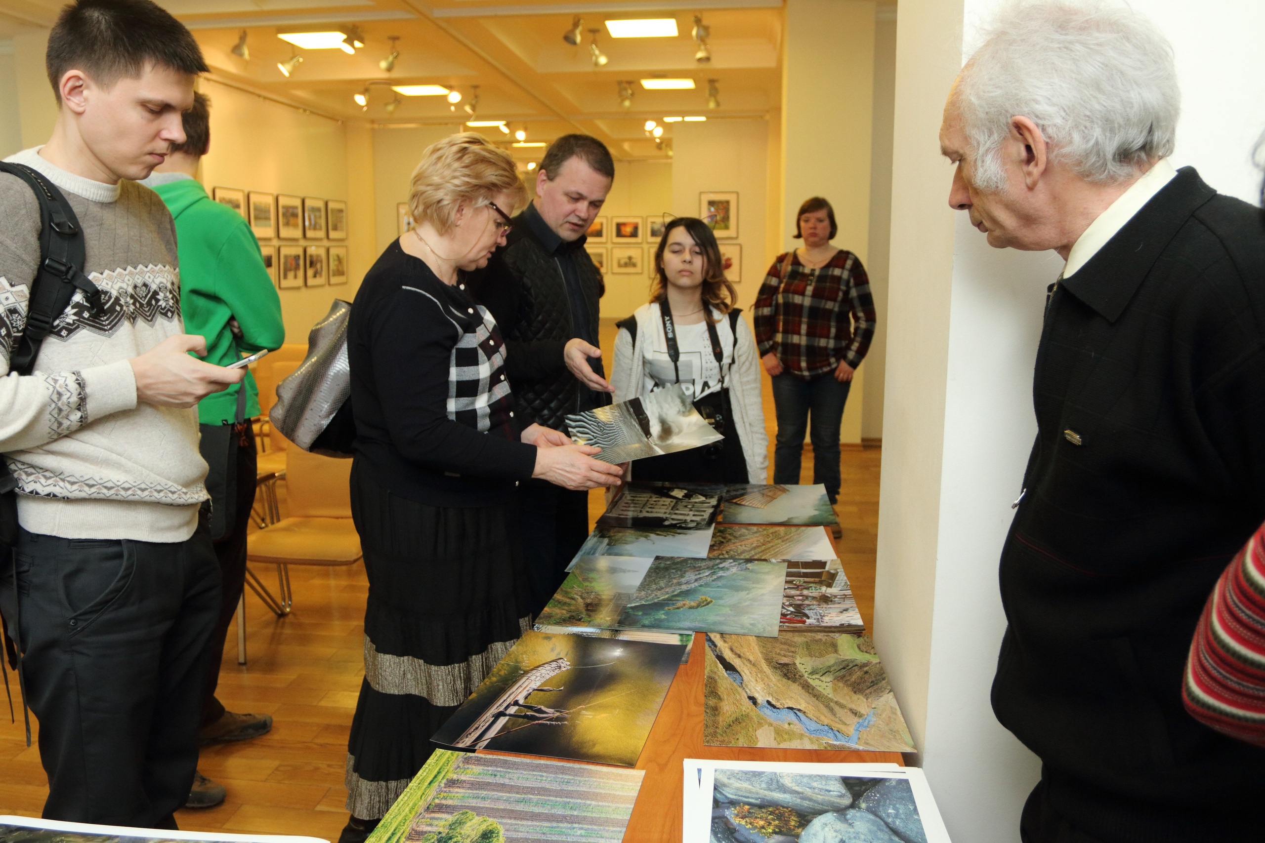 11.04.2017 Творческая встреча В. Привалова, Н. Федорина. Фотообъединение Самарского областного отделения Союза журналистов России