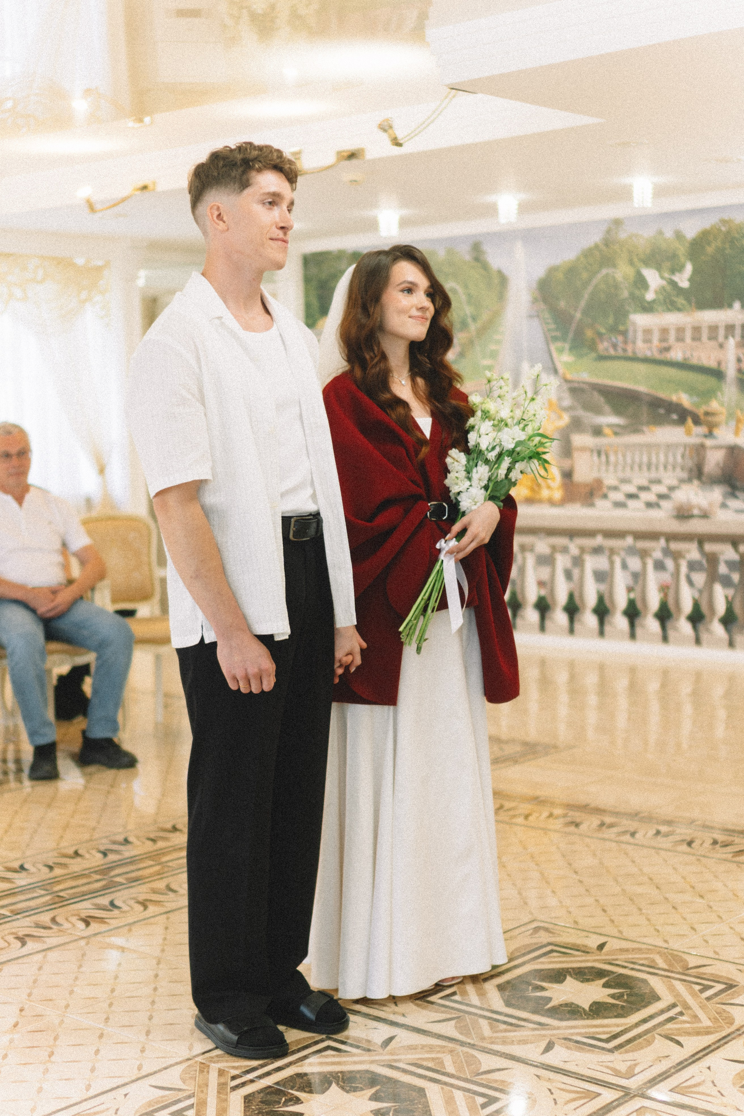 СВАДЕБНАЯ СЬЕМКА В ПЕТЕРГОФЕ И СЬЕМКА РЕПОРТАЖА В ЗАГСЕ ПЕТЕРГОФА. Профессиональный фотограф, Санкт-Петербург — Виктория Богомолова