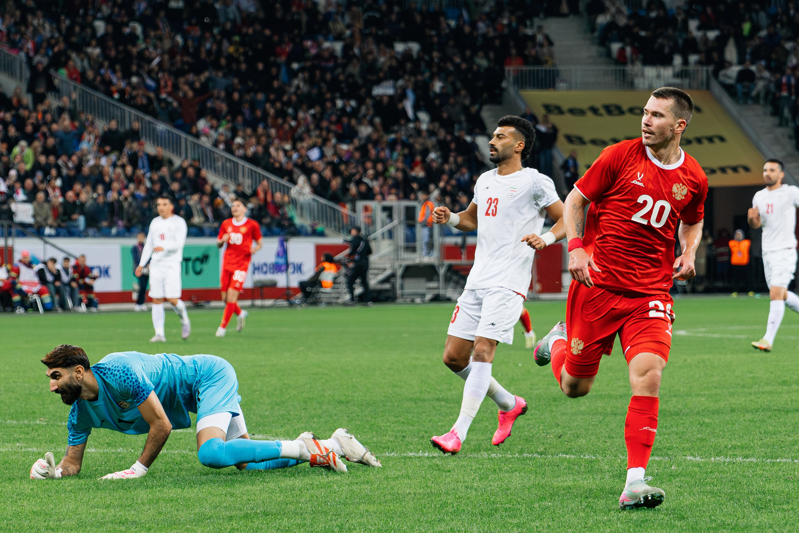 Матч Россия — Иран 2025. Фотограф в Волгограде Виталий Самойлов