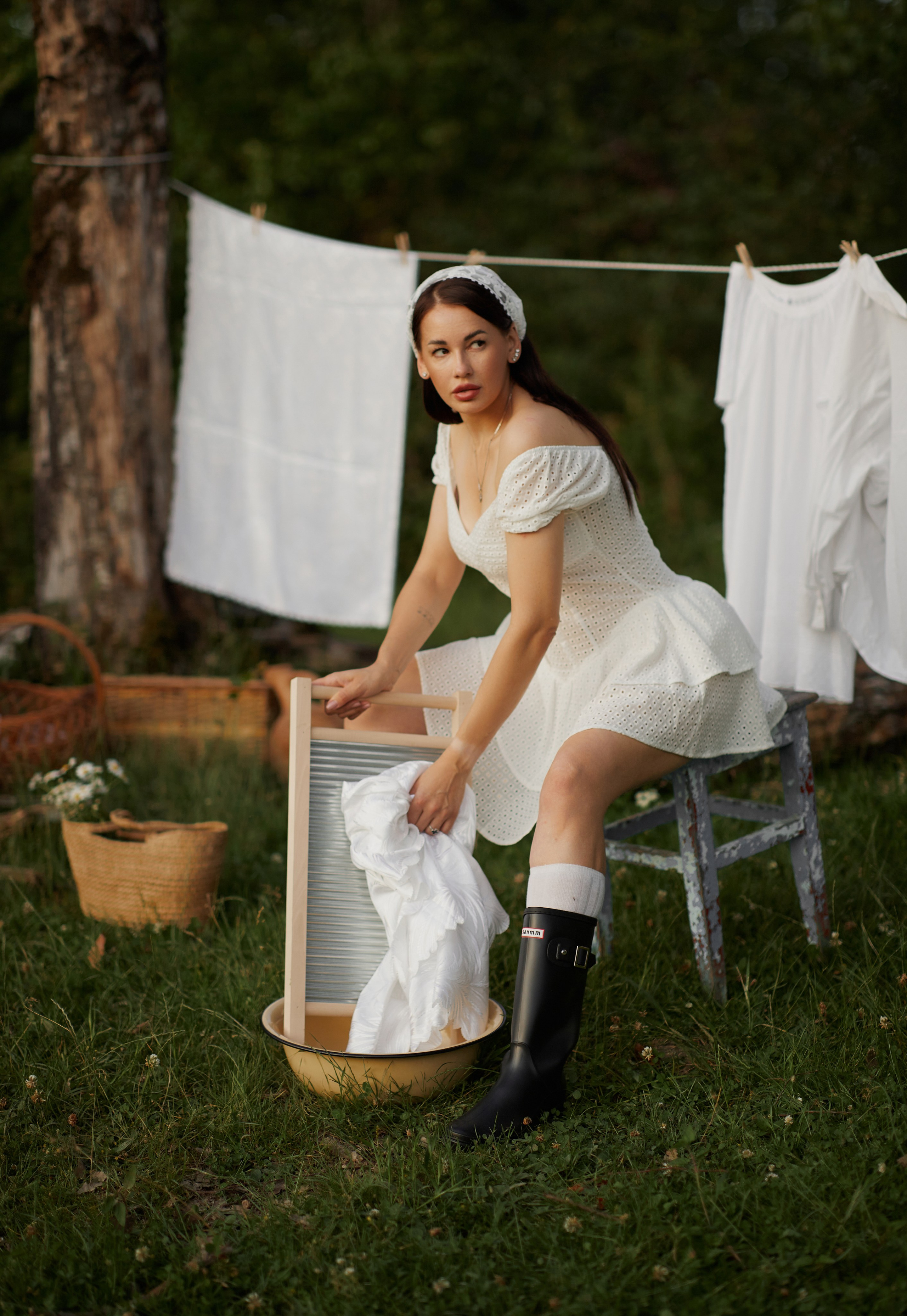 Стирка 2025. Свадебный и семейный фотограф в Сочи-Красной поляне Ларионова Анна