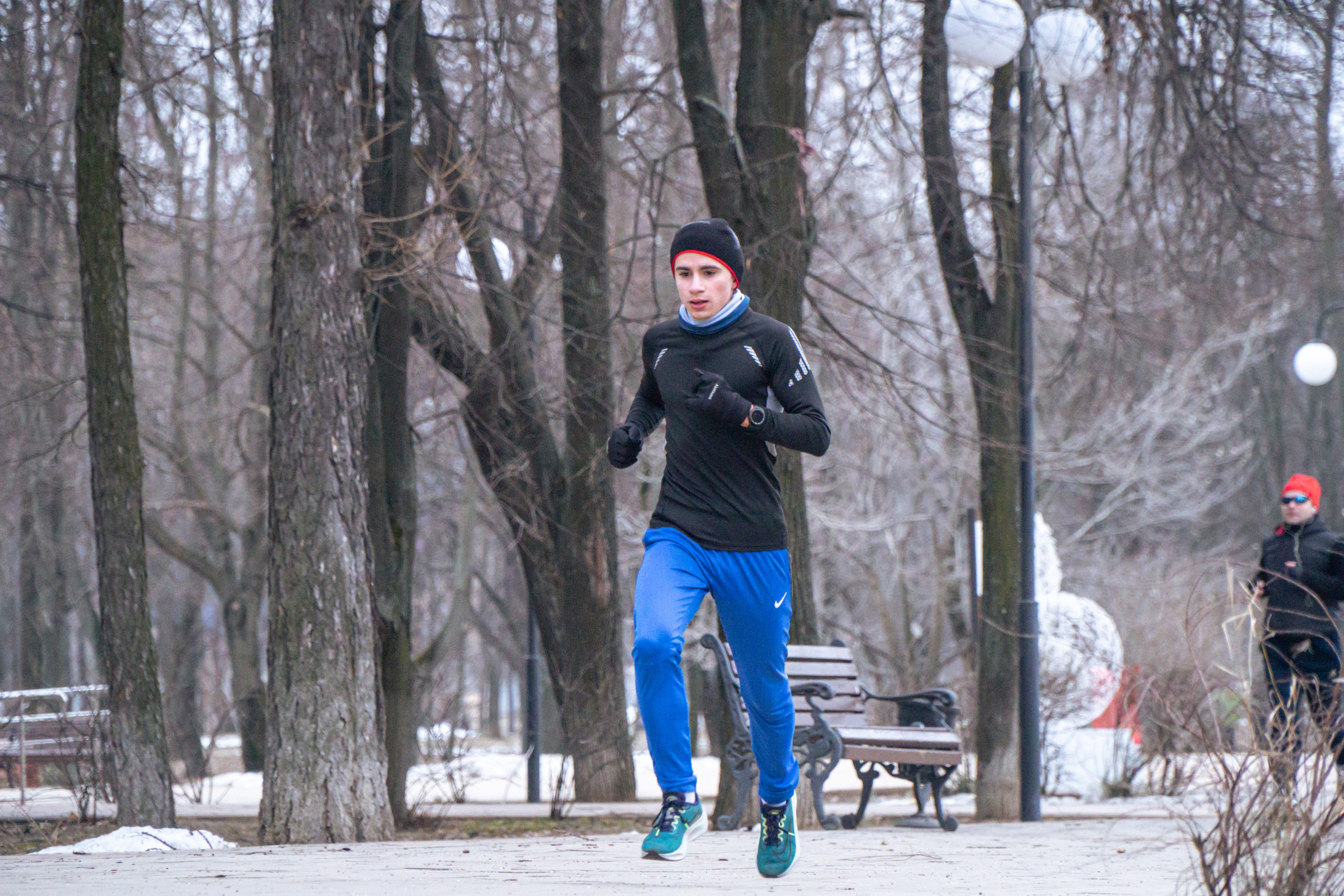 5 вёрст Наташинский 25 января 2025. Роман Капилюшов. Бег. Фото. Видео. г. Люберцы