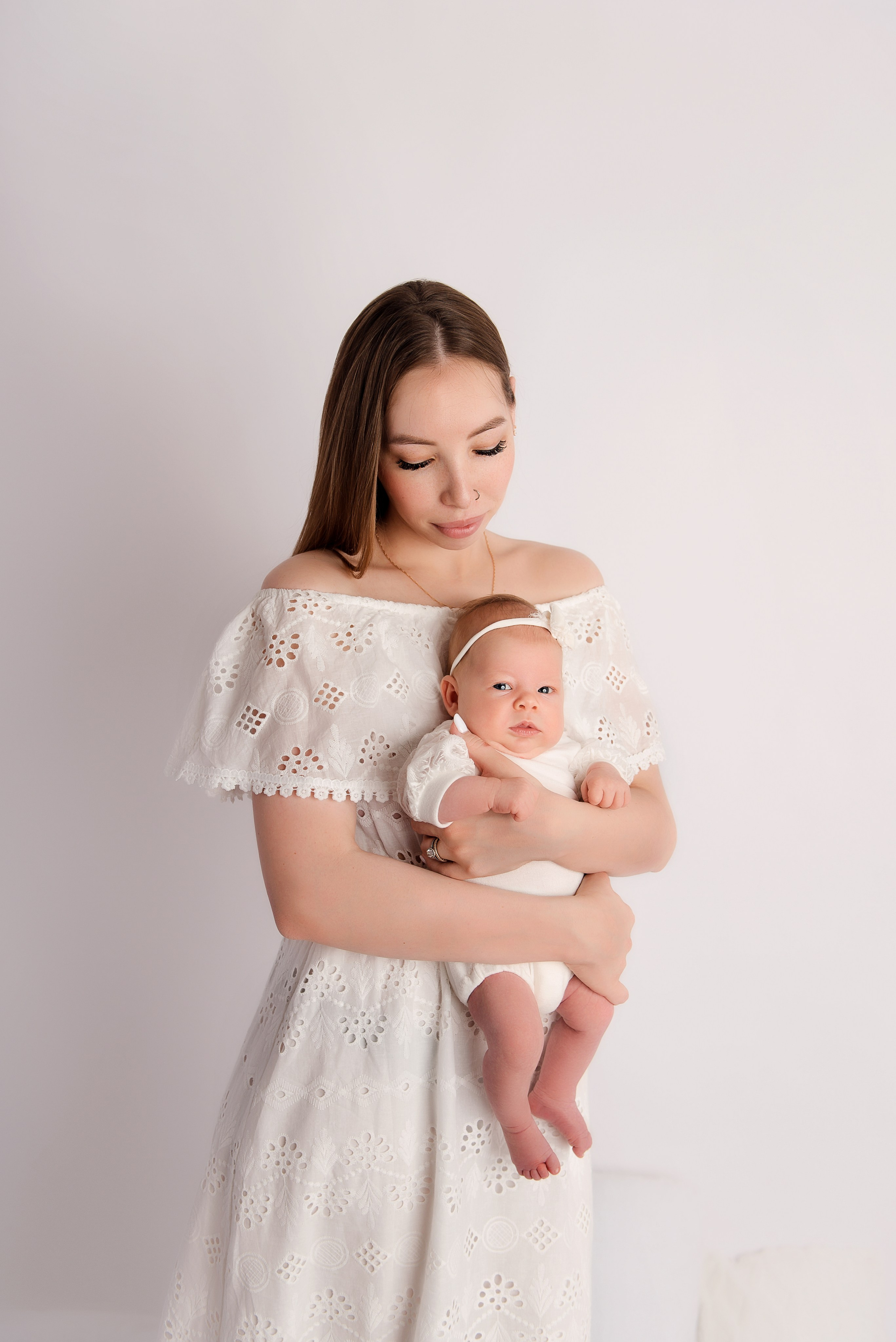 Малышке 1,5 месяца. Детский фотограф в Долгопрудном и Москве