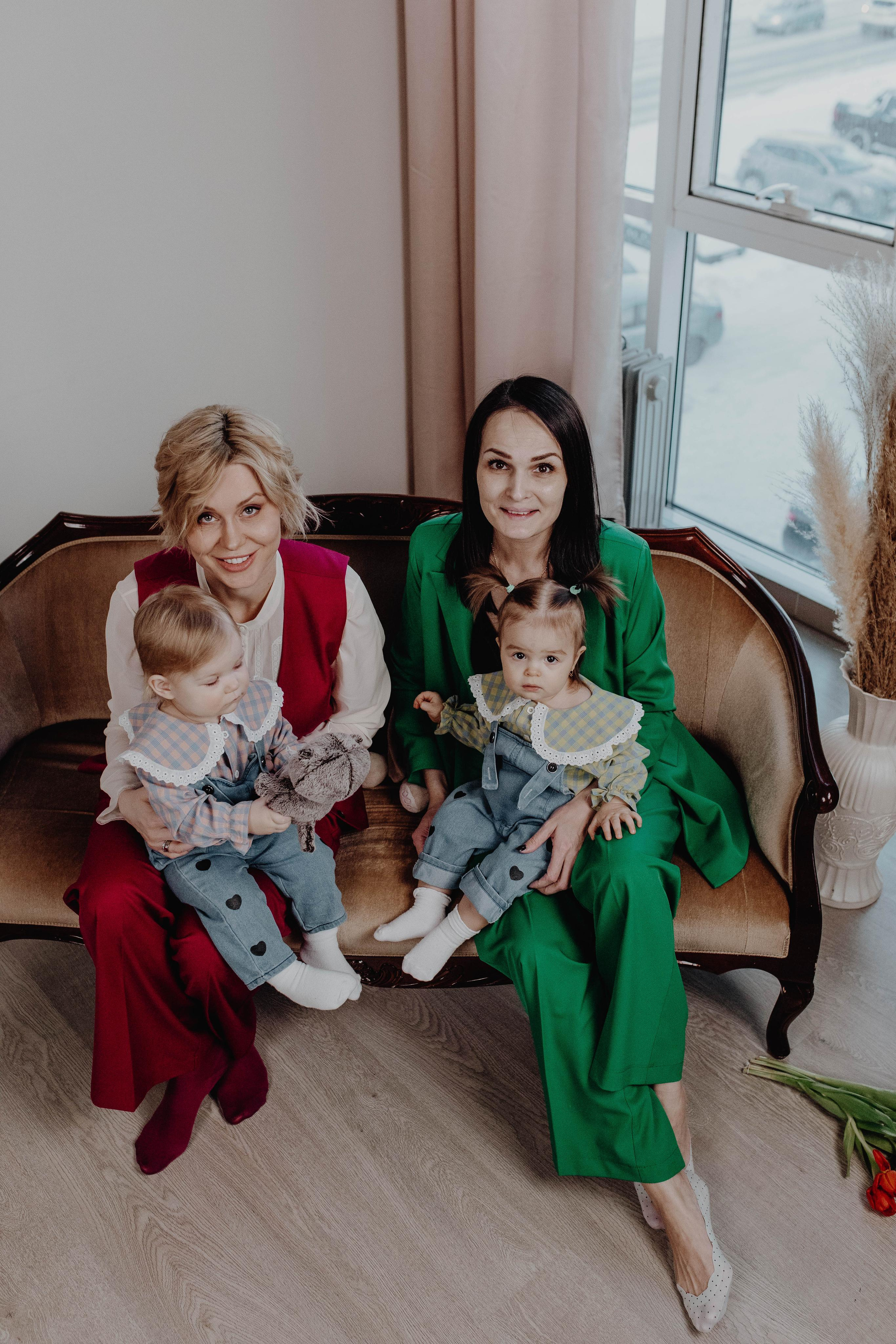 Подруги с дочками. Женский и семейный фотограф в Сургуте Ольга БорОдько