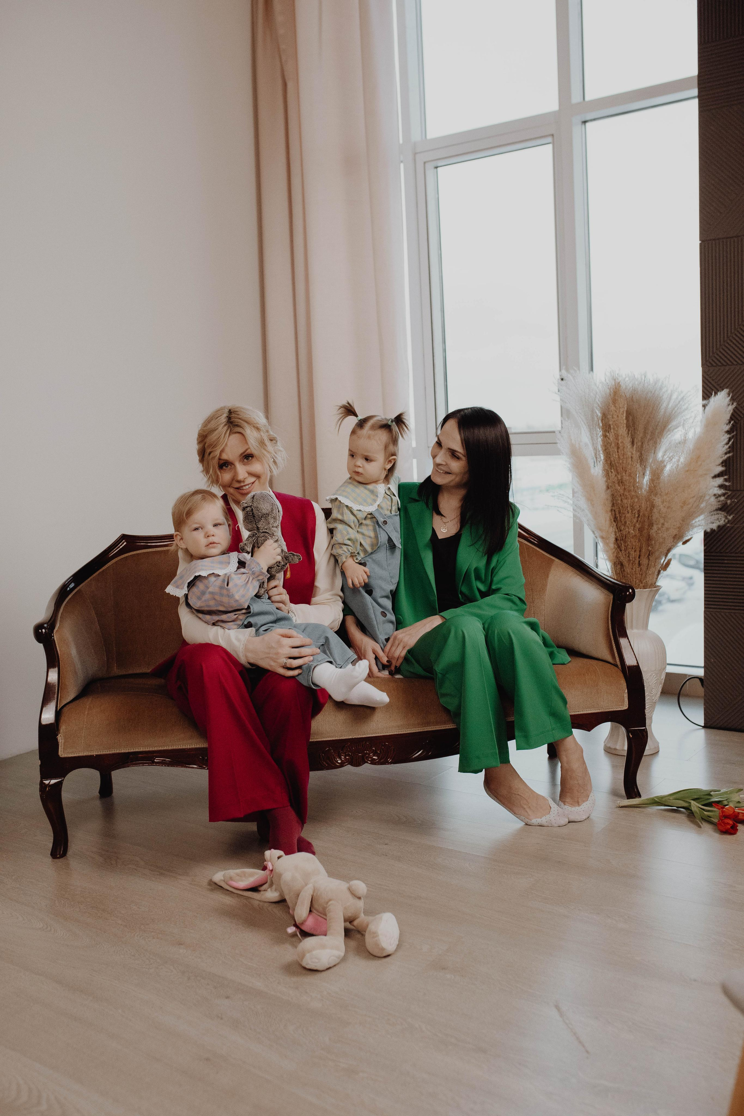 Подруги с дочками. Женский и семейный фотограф в Сургуте Ольга БорОдько