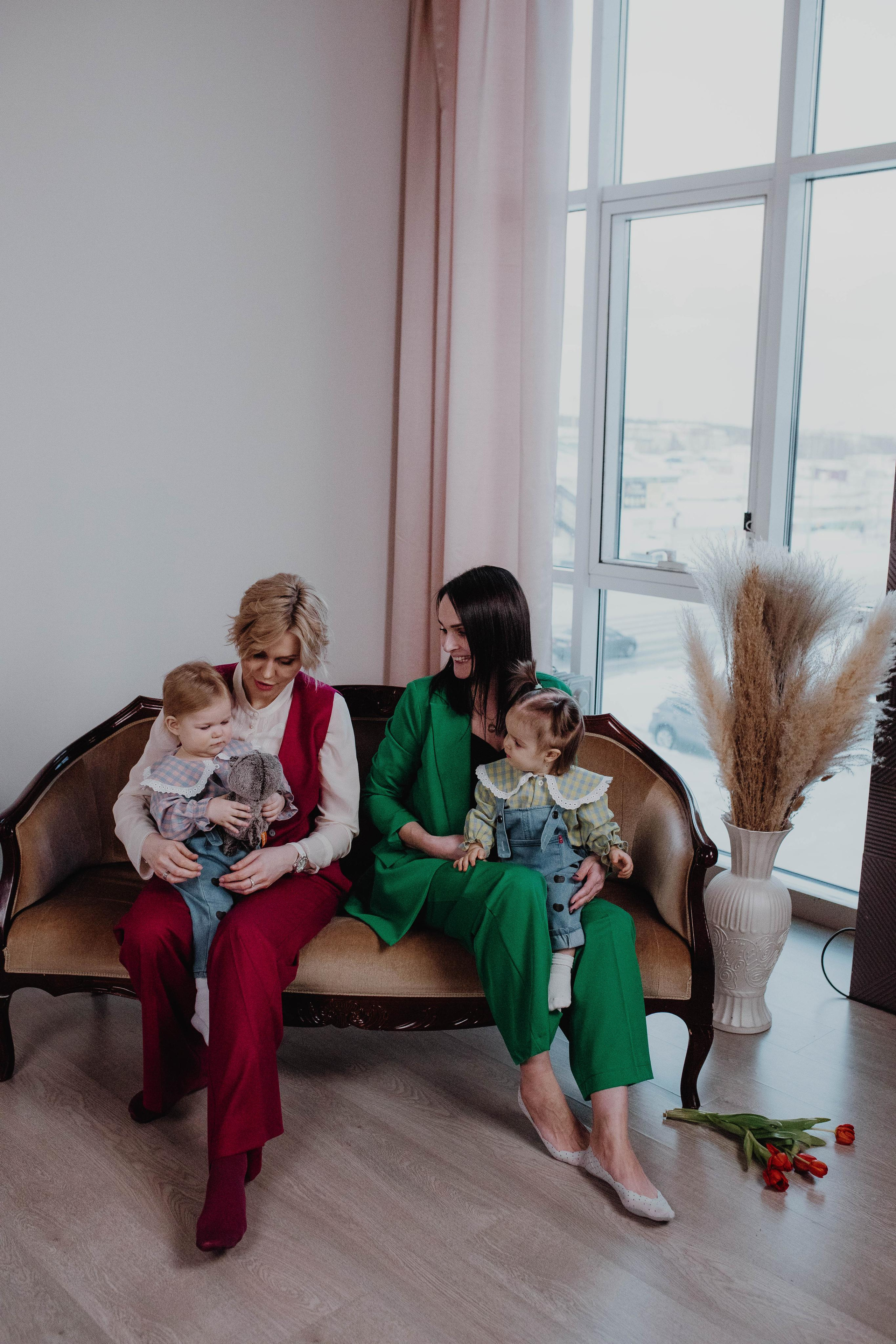 Подруги с дочками. Женский и семейный фотограф в Сургуте Ольга БорОдько