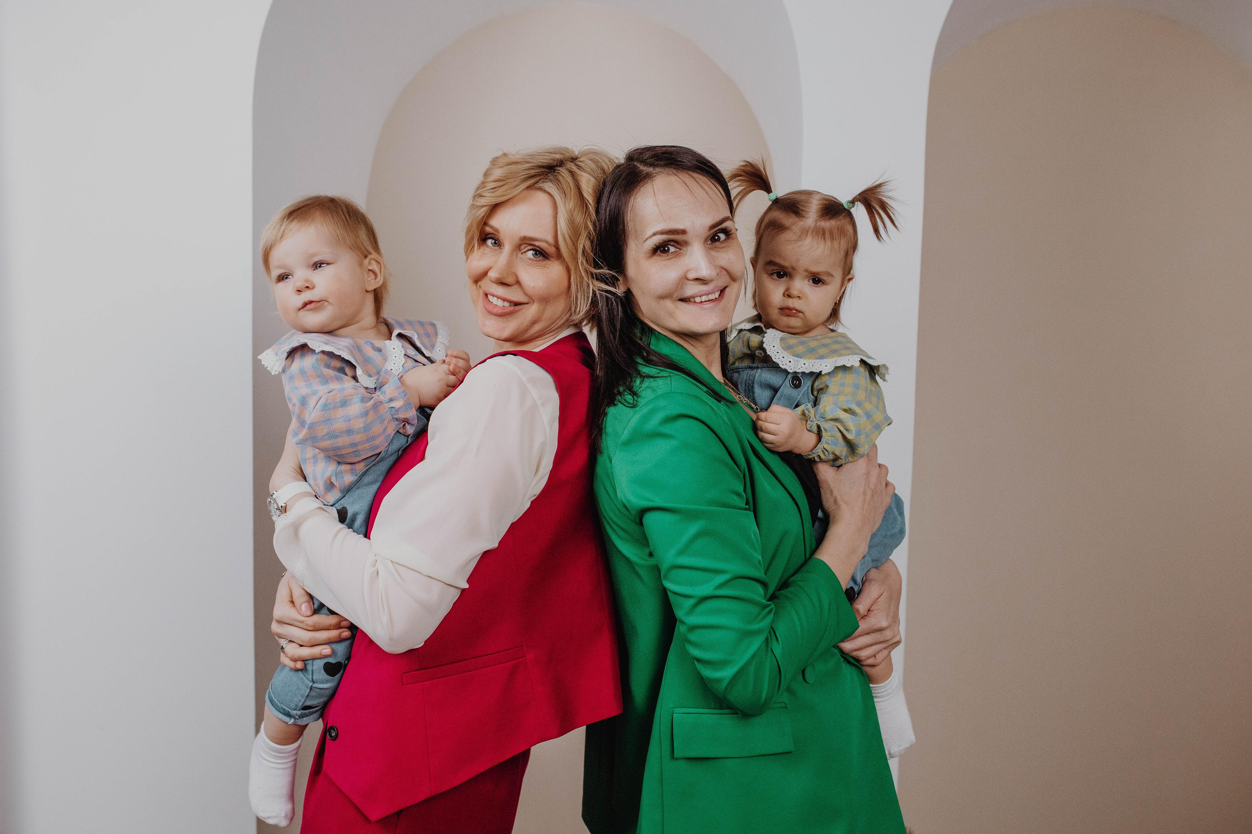 Подруги с дочками. Женский и семейный фотограф в Сургуте Ольга БорОдько