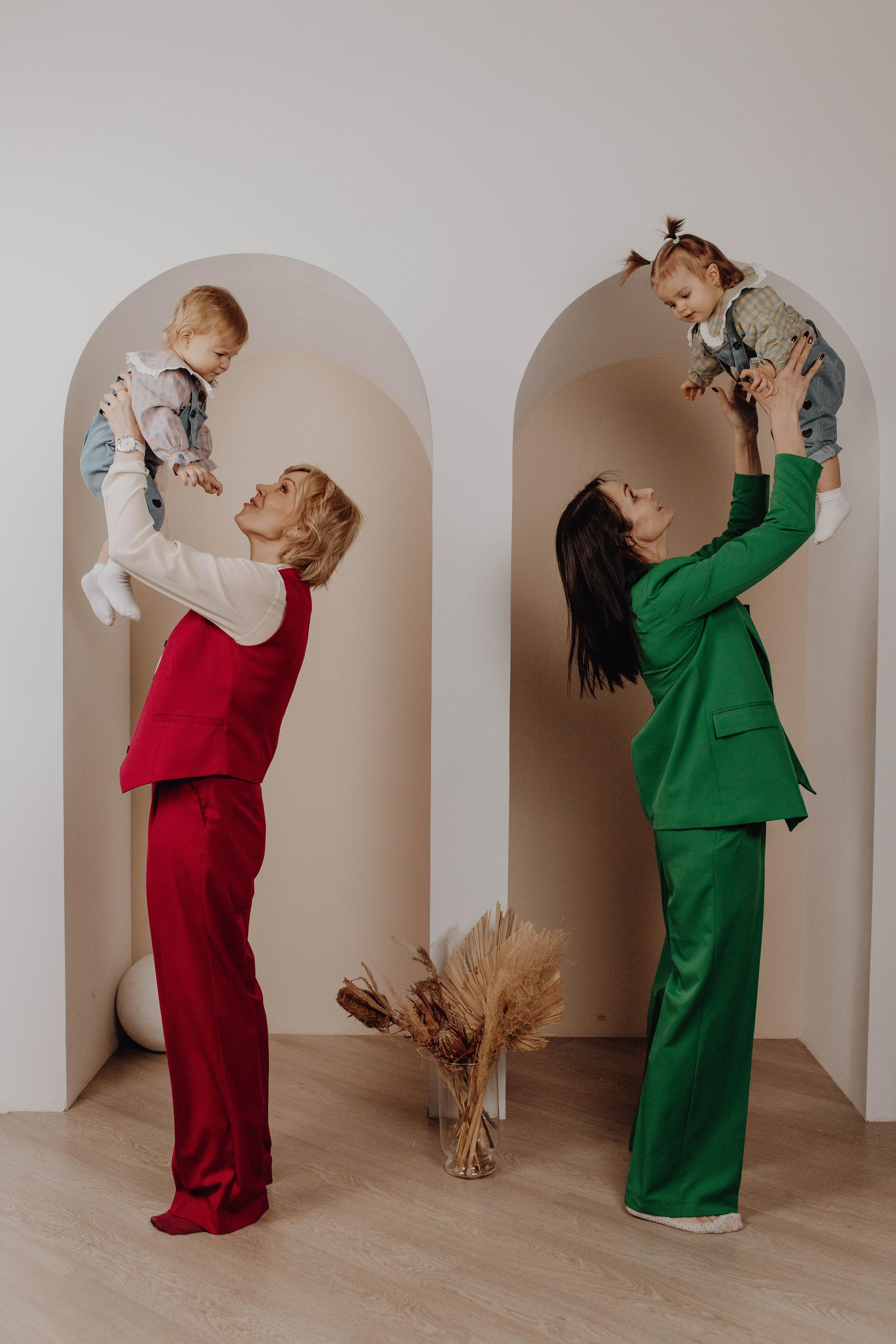 Подруги с дочками. Женский и семейный фотограф в Сургуте Ольга БорОдько