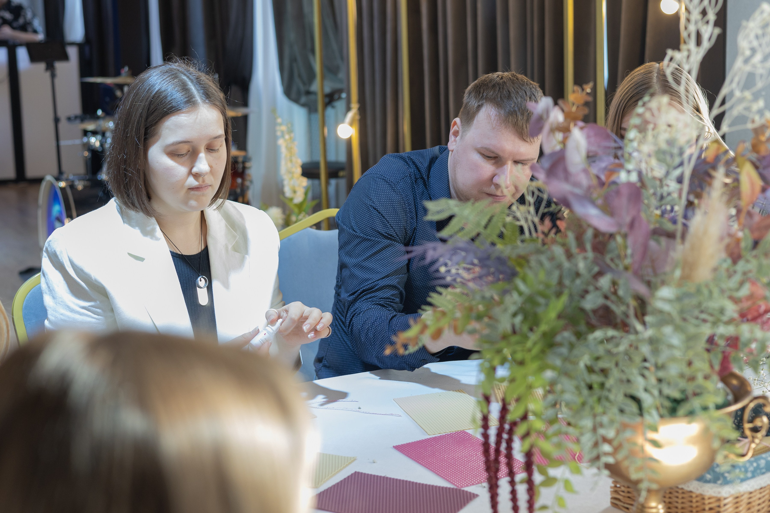 Свадебное чаепитие для молодоженов