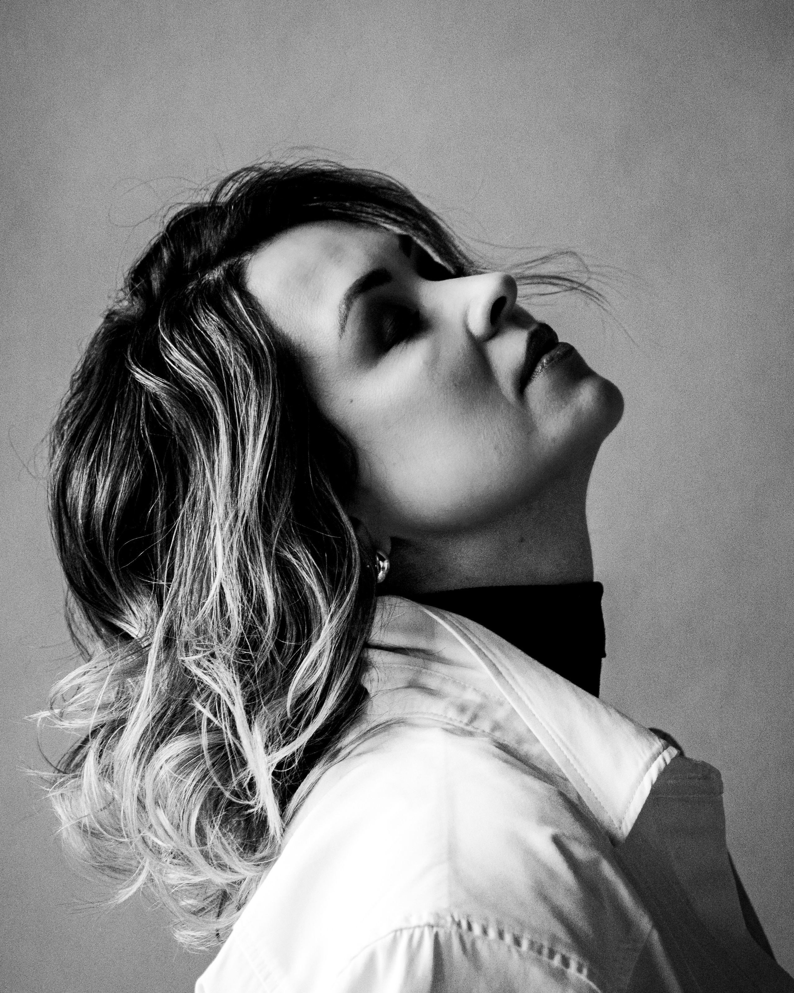 Детали лица — авторская работа крупным планом