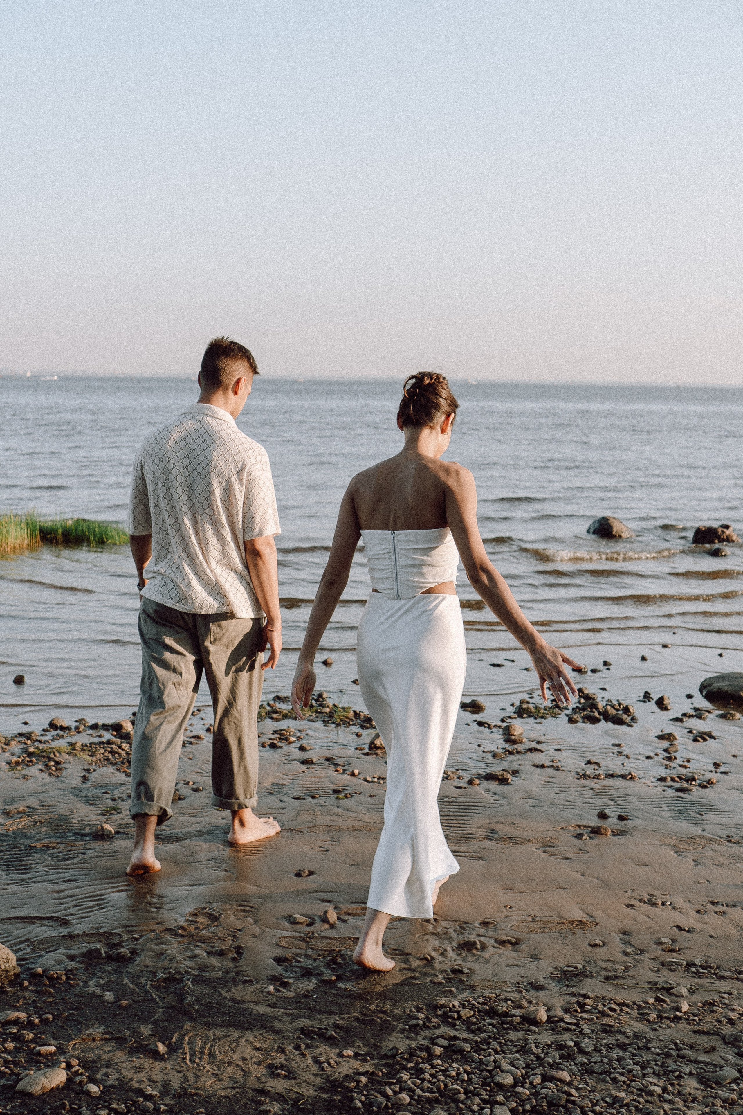 СВАДЕБНАЯ ФОТОСЕССИЯ ВЫЕЗДНОЙ ЦЕРЕМОНИИ (ФИНСКИЙ ЗАЛИВ). Профессиональный фотограф, Санкт-Петербург — Виктория Богомолова