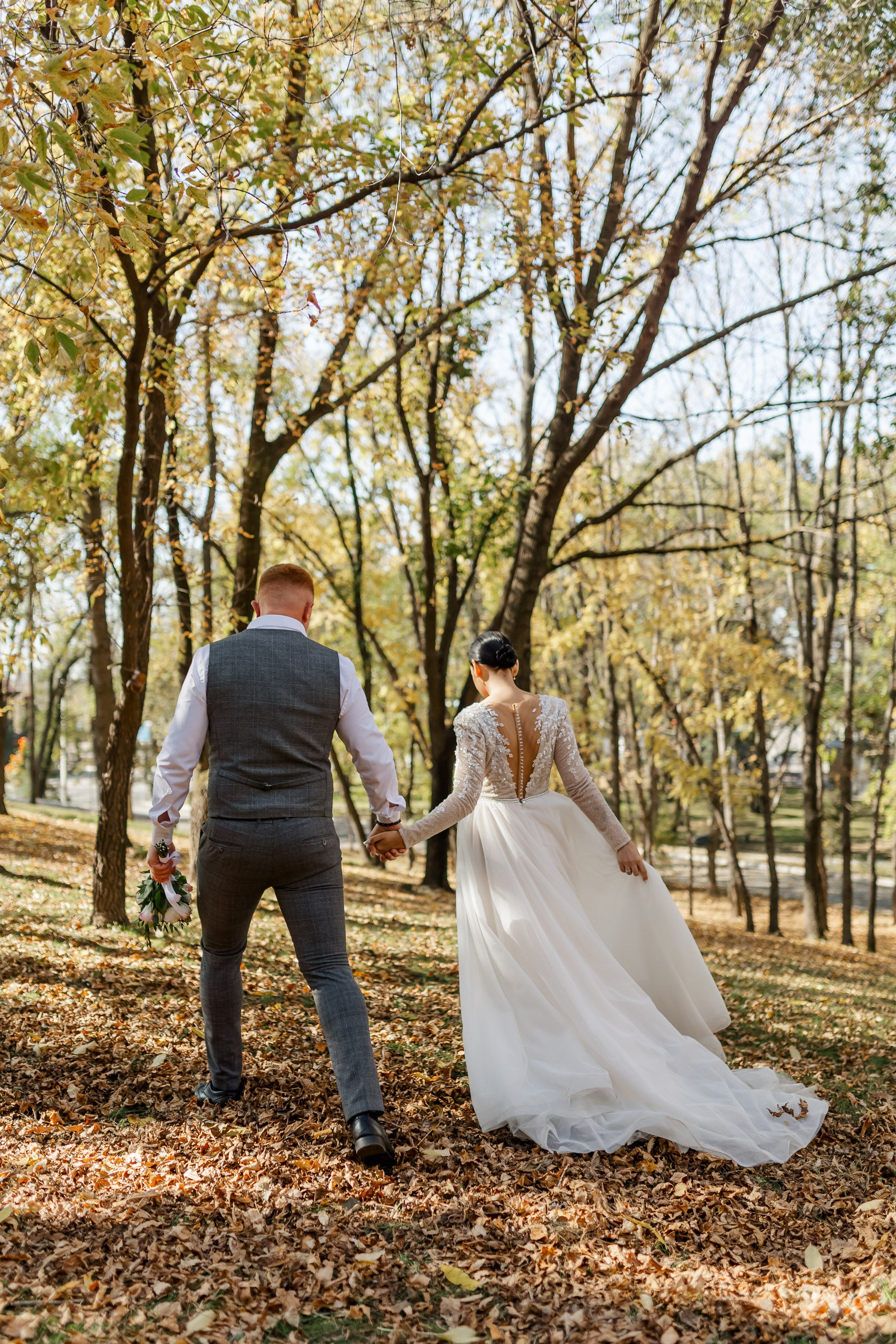 Степан и Алина. Красивая осенняя прогулка. Свадебный фотограф в Хабаровске