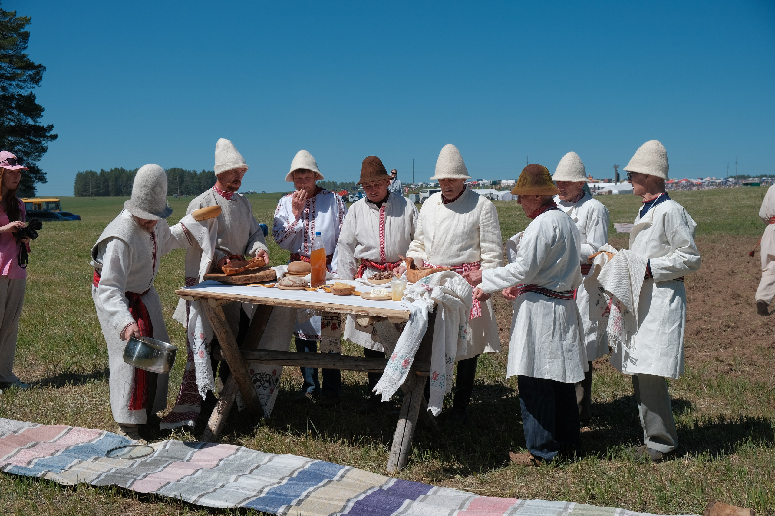 Удмуртский национальный праздник «Гербер». 2023. Максим Егоров, г. Ижевск. Репортажная, предметная съёмка и фуд-фотография
