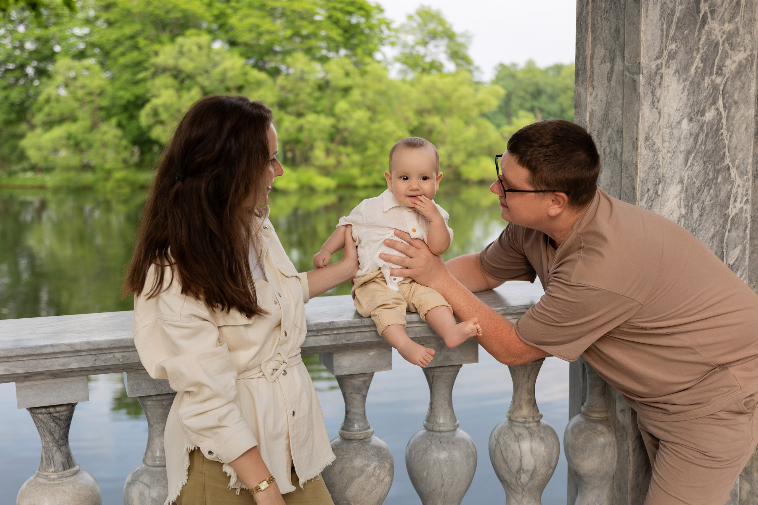 Семейная фотопрогулка в Пушкине. Семейный и свадебный фотограф в Санкт-Петербурге Татьяна Швыкова
