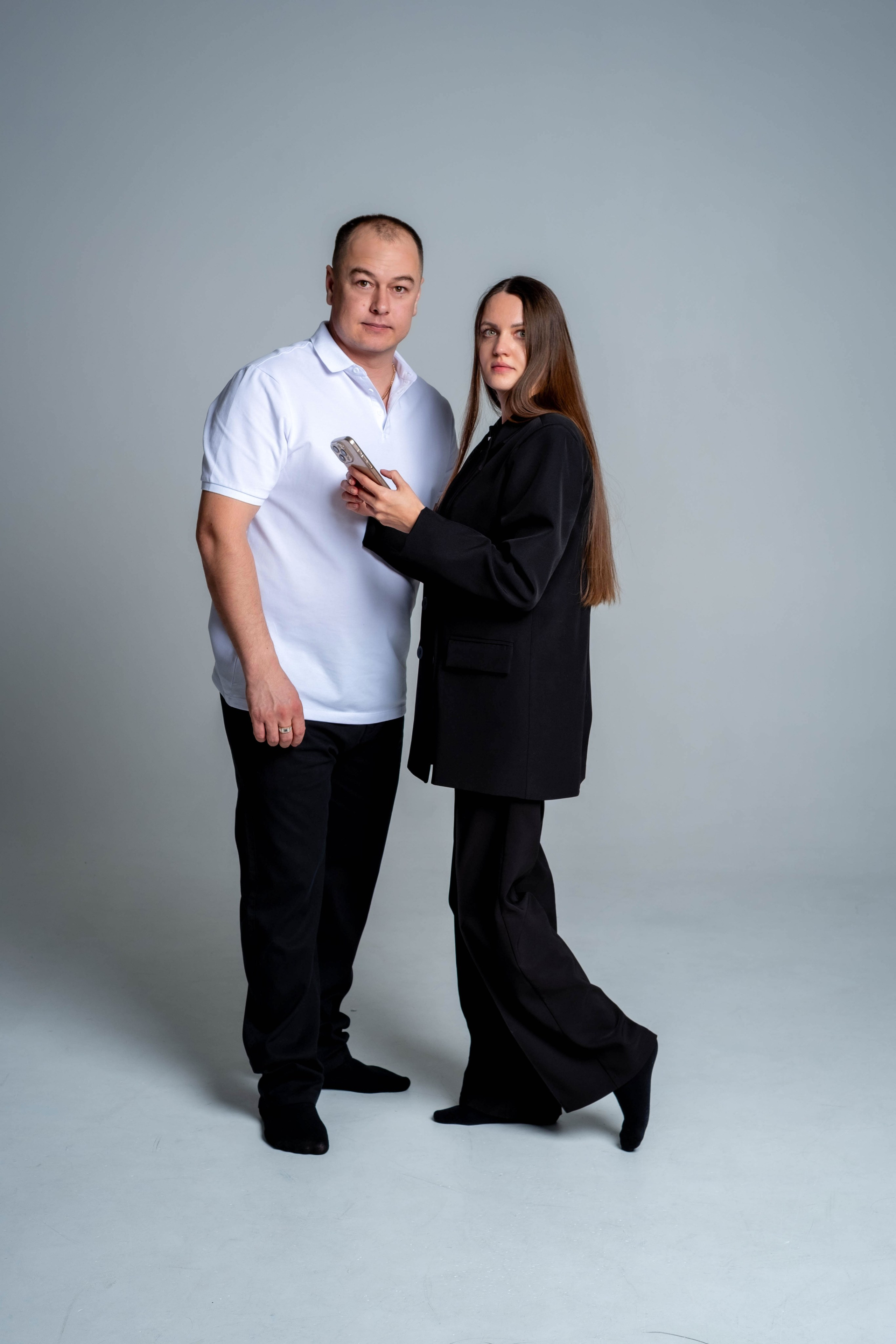 Семейная пара. Студийный, портретный, семейный фотограф Южно-Сахалинска Яна Радаева