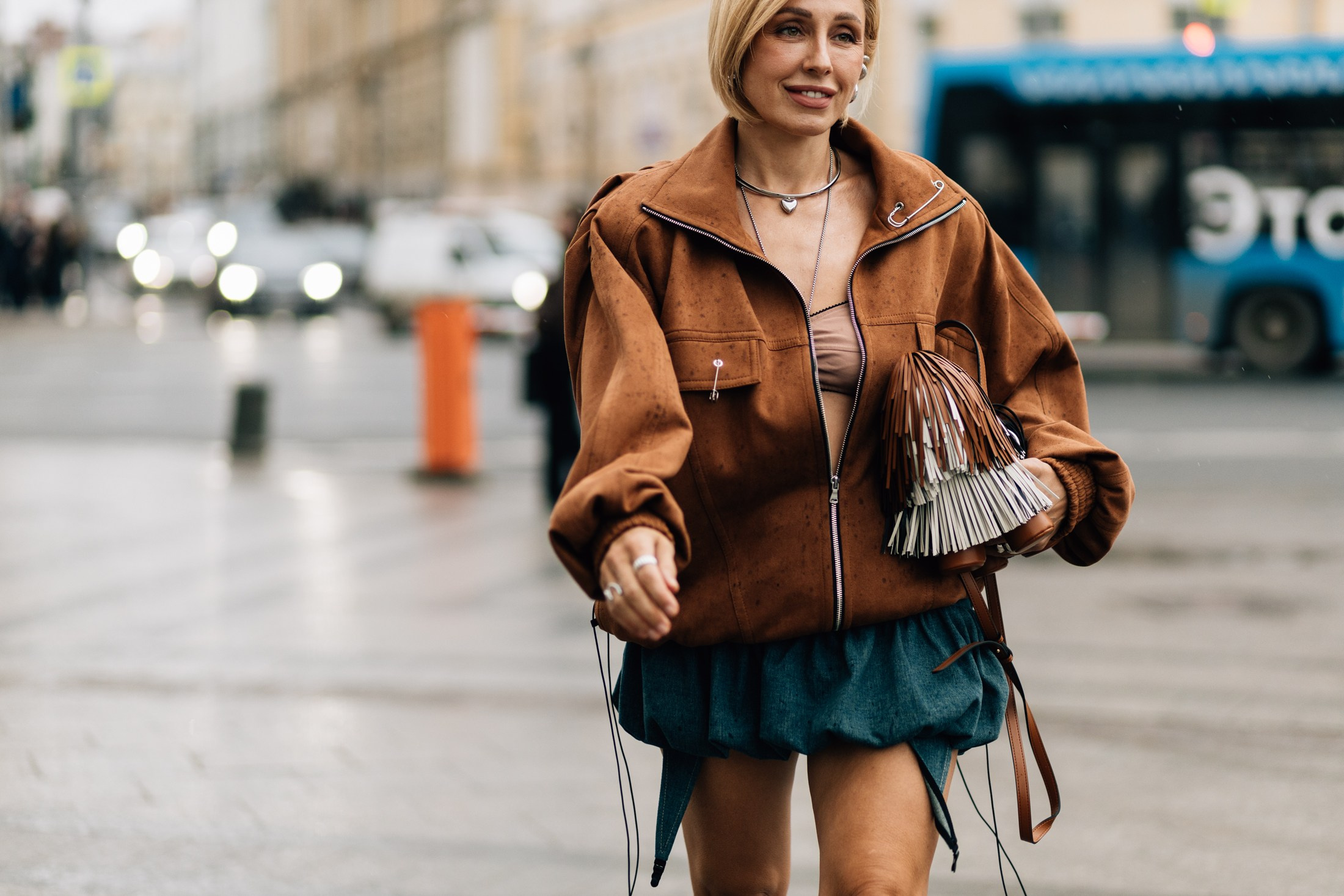 Moscow Fashion Week Streetstyle Day 2. Shami Pezhonov Photography