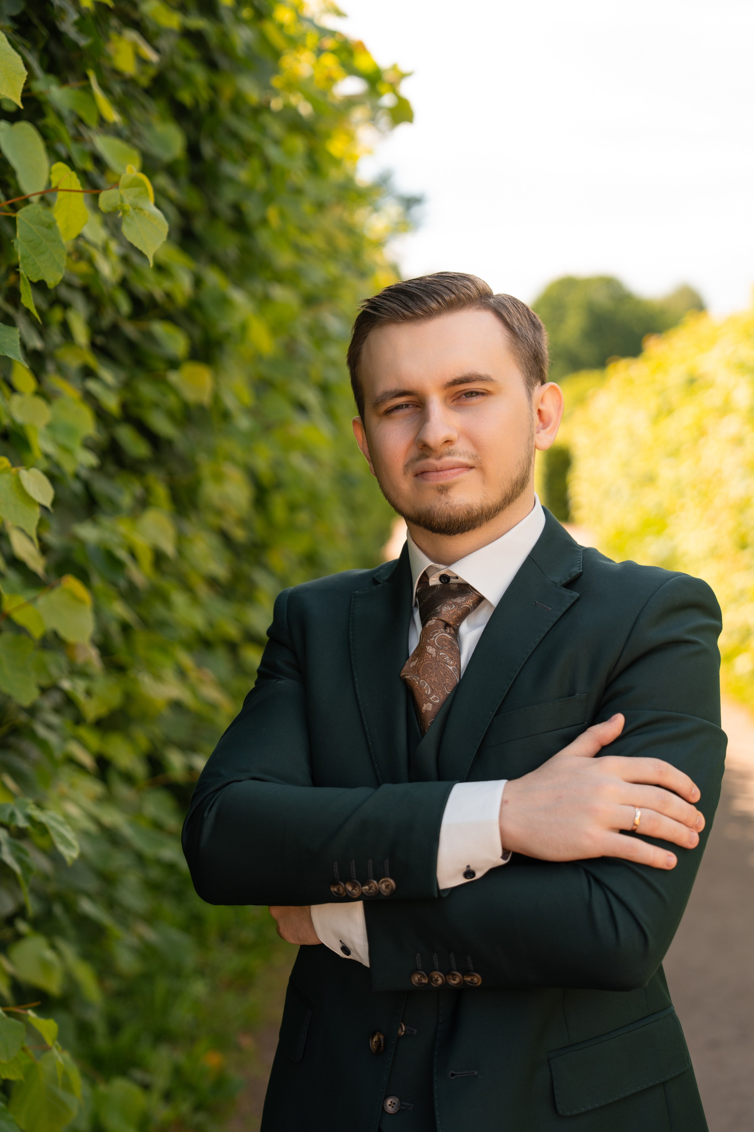 Влад и Илина в Кусково. Свадебный фотограф в Москве Анна Полушина