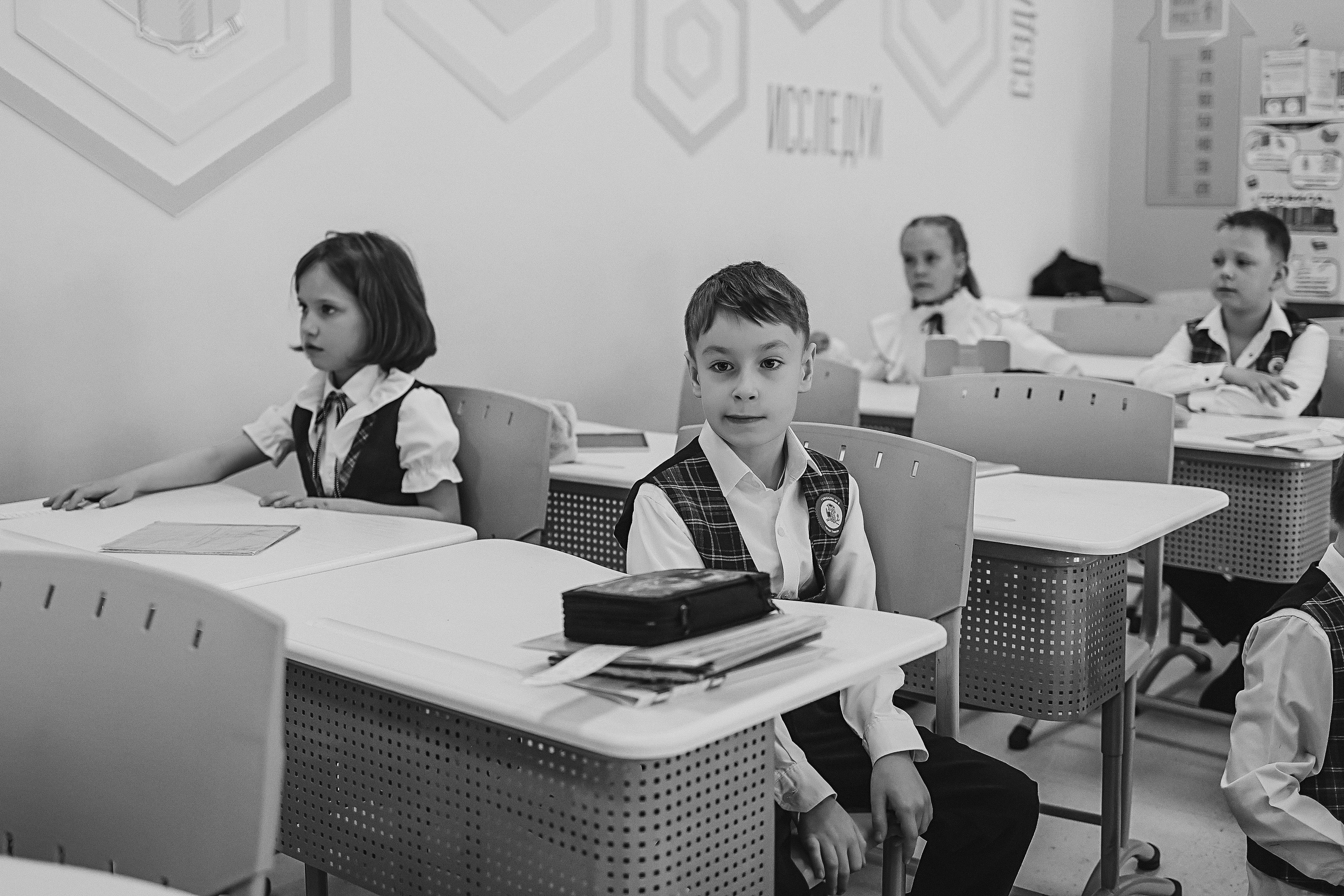 Один день в школе 1 класс. Семейный фотограф Тюмень, фотограф на роды Салмина Мария