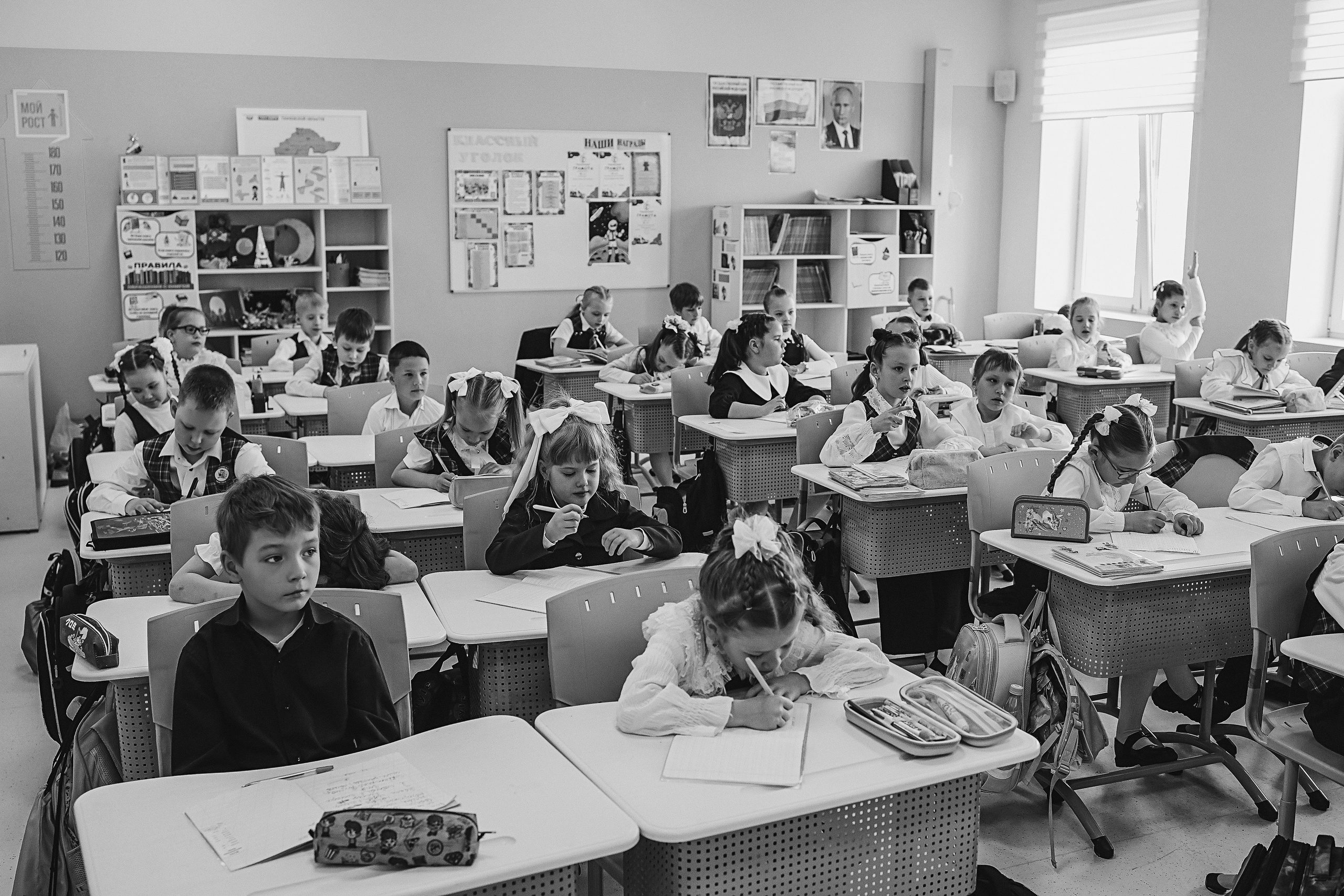 Один день в школе 1 класс. Семейный фотограф Тюмень, фотограф на роды Салмина Мария