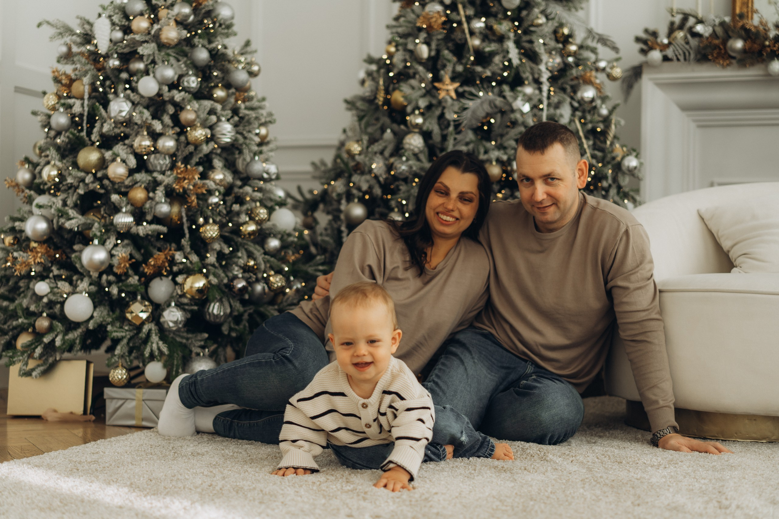 Семейная история в студии. Фотограф Екатеринбург Кокшарова Александра