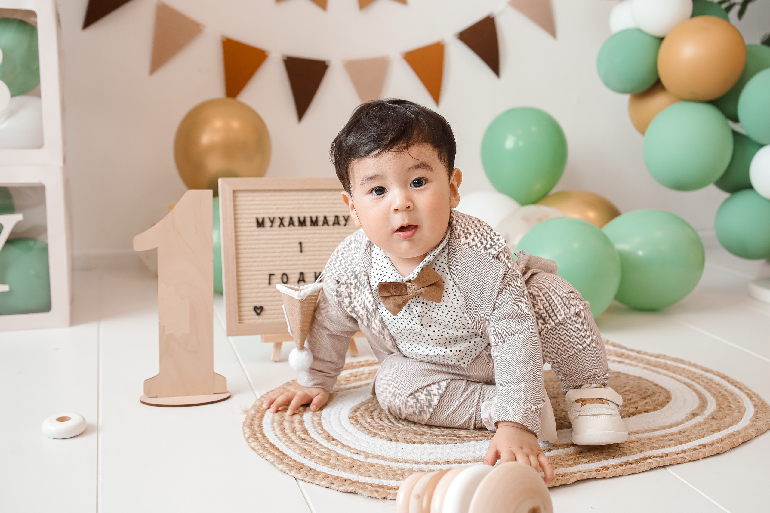 1й Годик Мухаммада. Детский и Семейный фотограф в Санкт-Петербурге. Детская Фотостудия «FAMILY STORY»