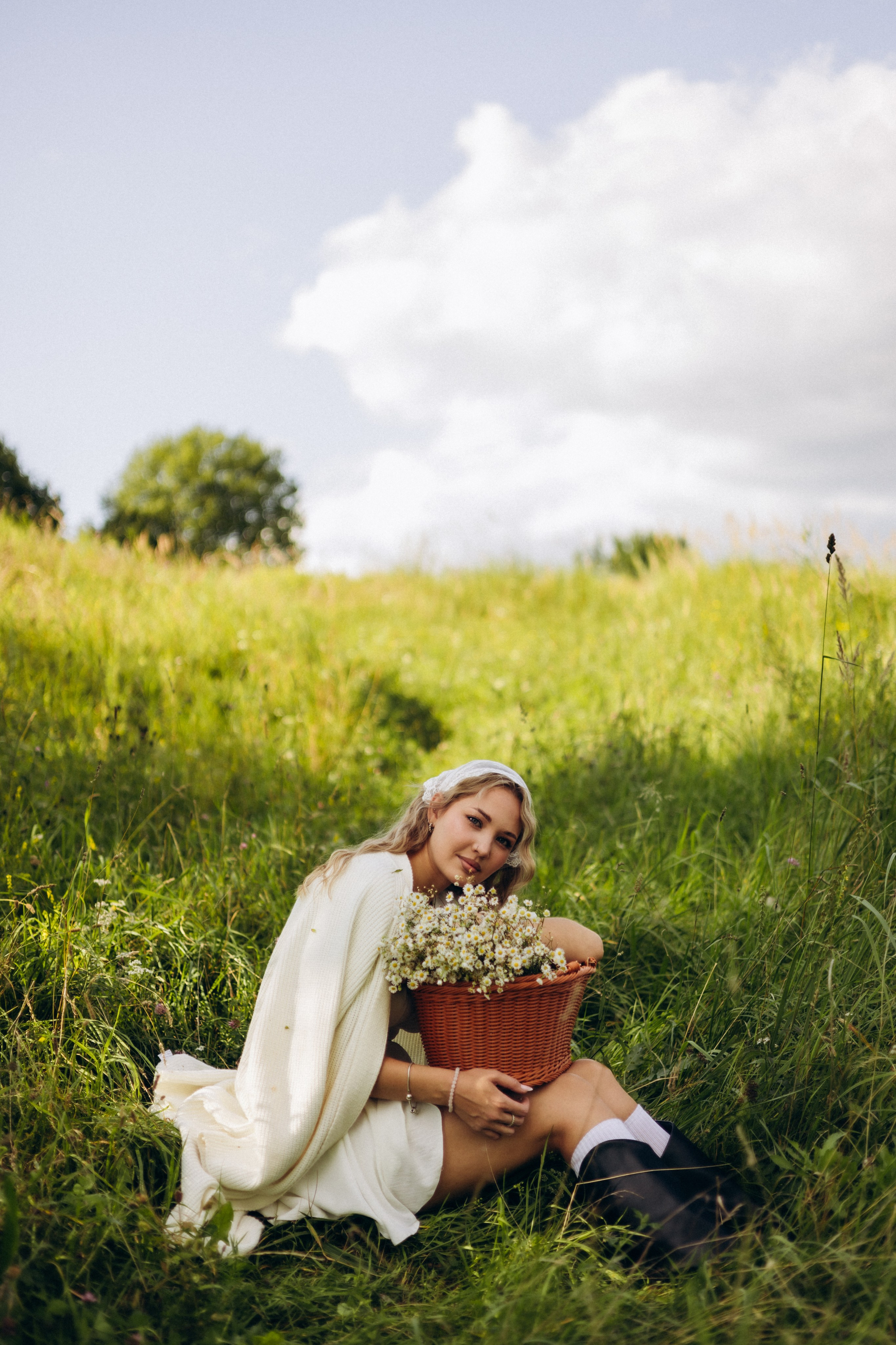 Женский портрет (15.08.2025) д. Величково (Калужская обл.). Надежда Стар семейный и церковный фотограф в Жукове и Калужской области