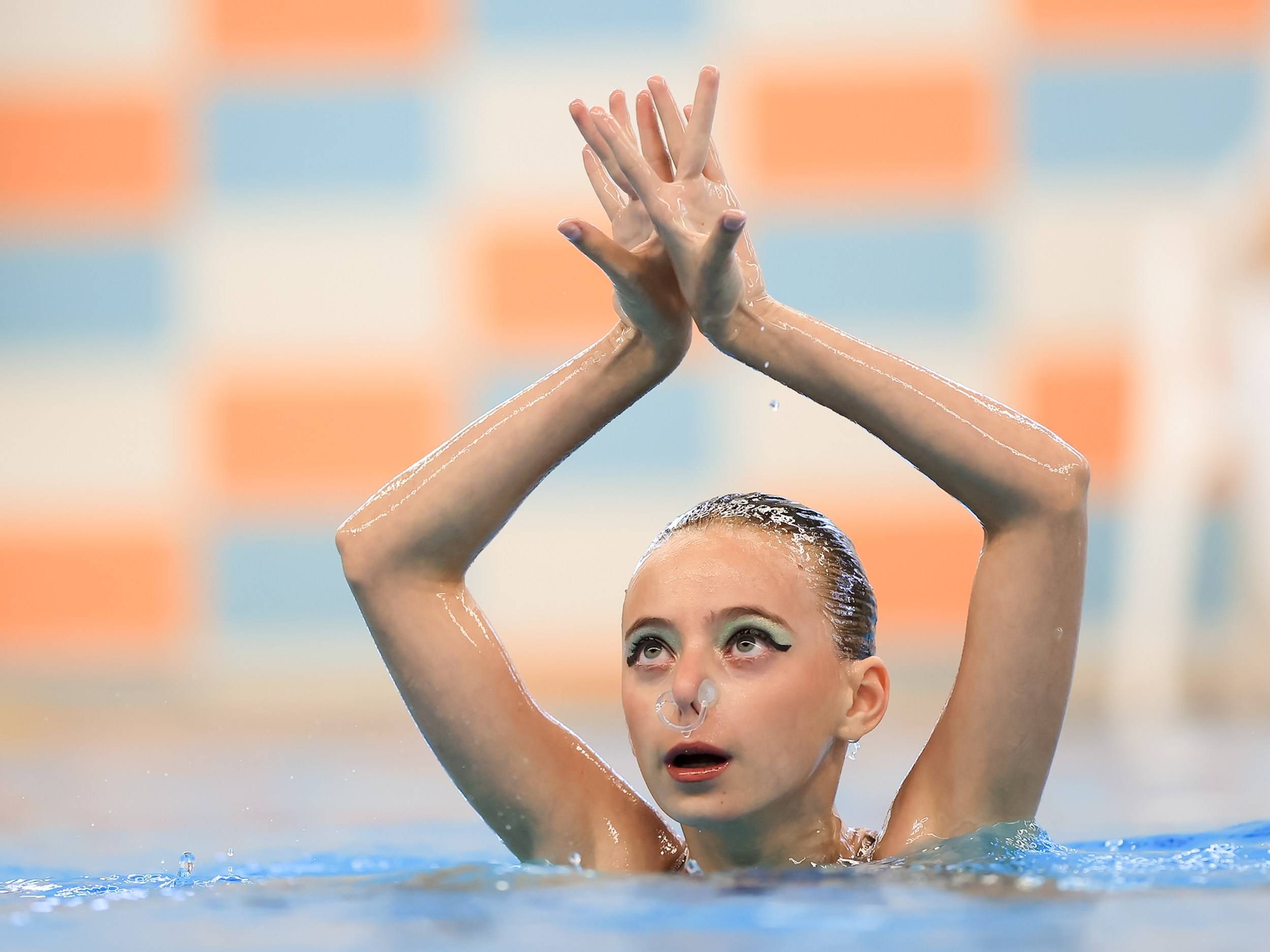 Синхронное плавание. Фотограф Фёдоров Александр. Спортивный фотограф Фёдоров Александр