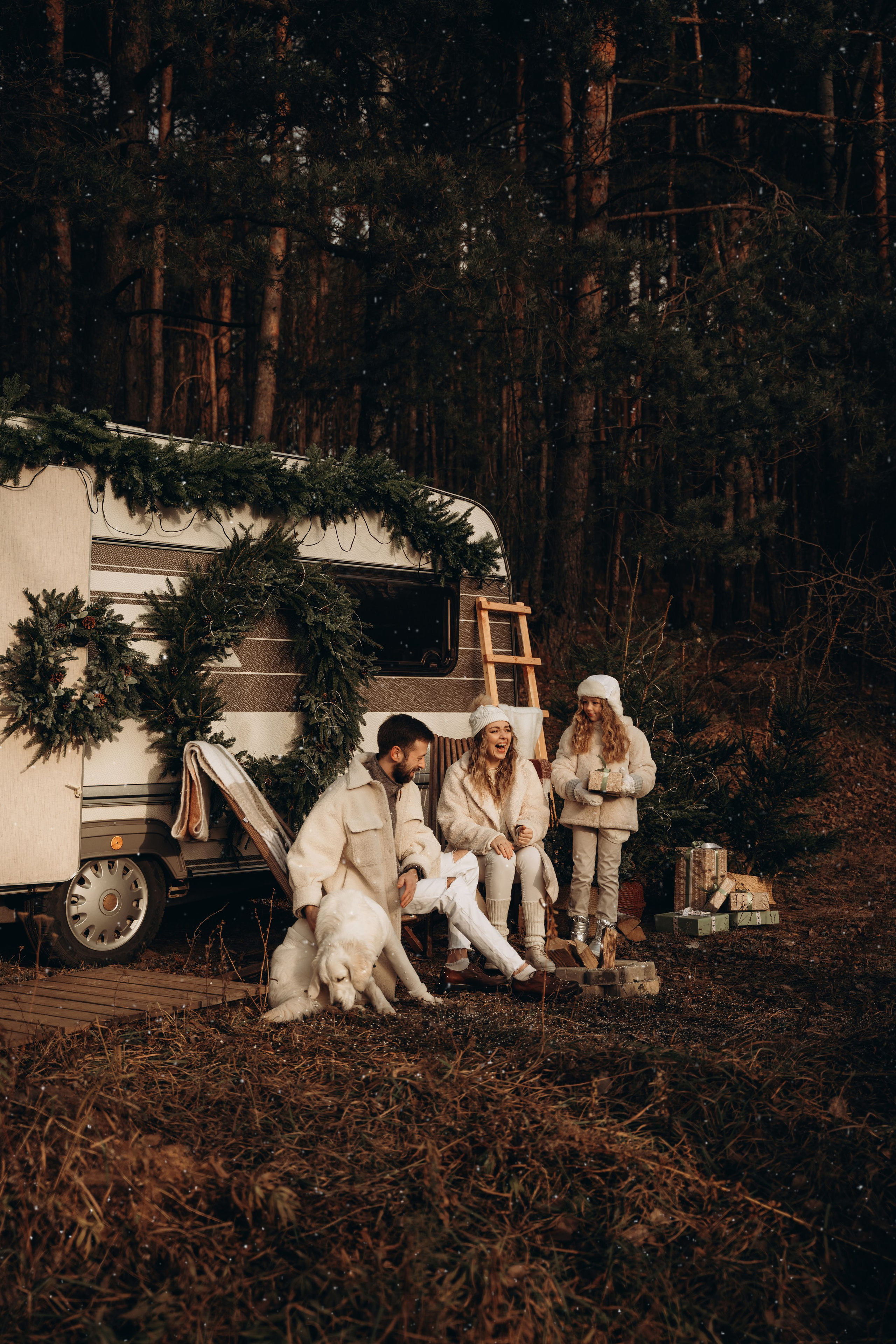 Женя, Юля, Дарина и Молли. Фотограф Мария Миллс | Минск