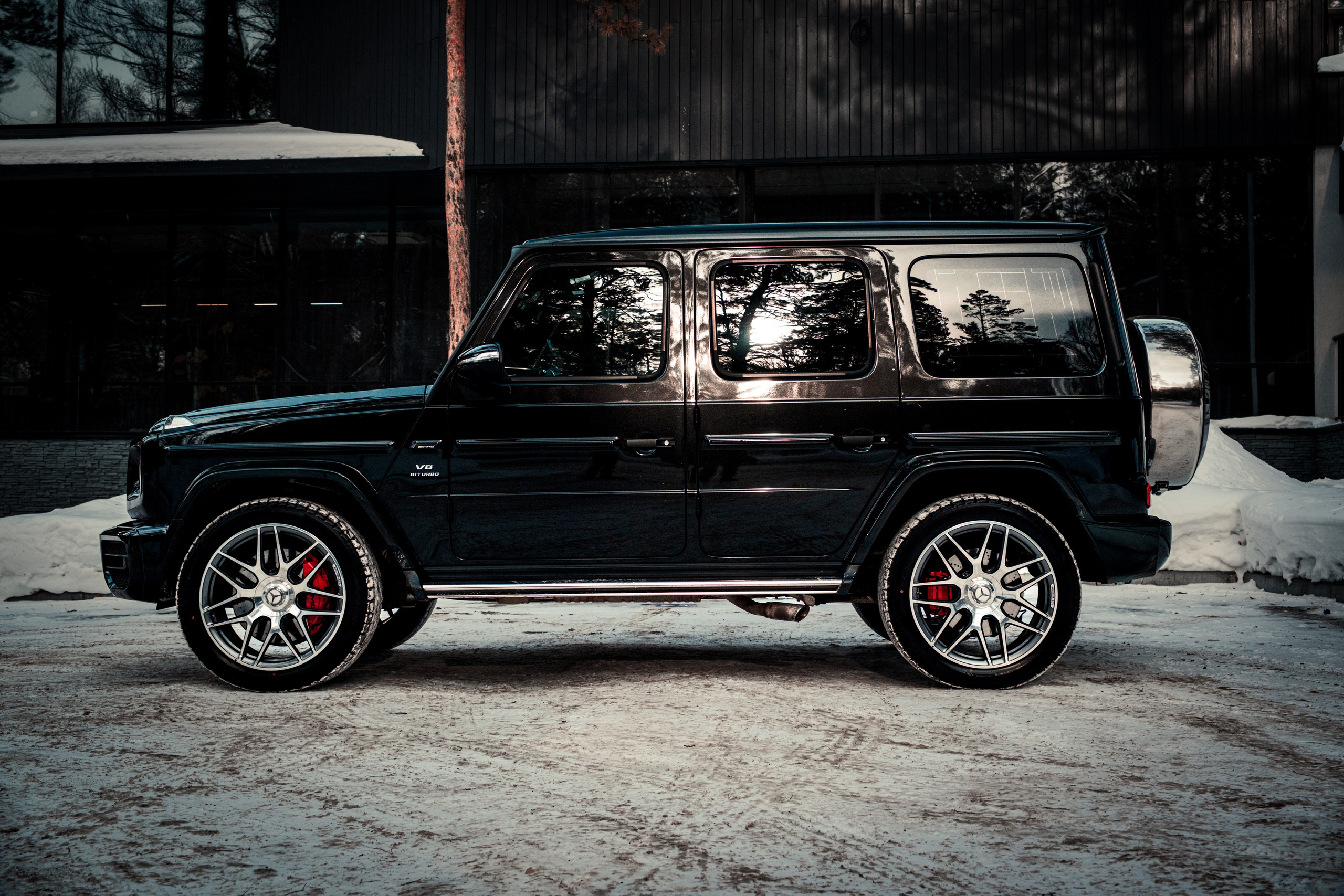 Автомобильная фотосъемка Mercedes-Benz G 63 AMG. Работа автомобильного фотографа Чанчина Владимира в&nbsp;Новосибирске. Фотосессия автомобиля на&nbsp;продажу. Фото интерьера и экстерьера 