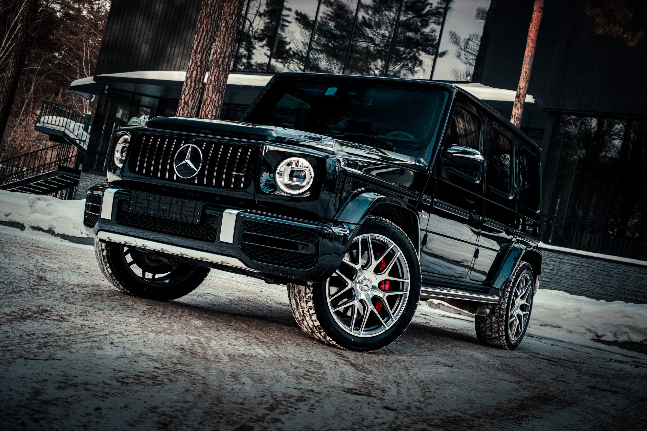 Автомобильная фотосъемка Mercedes-Benz G 63 AMG. Работа автомобильного фотографа Чанчина Владимира в&nbsp;Новосибирске. Фотосессия автомобиля на&nbsp;продажу. Фото интерьера и экстерьера 