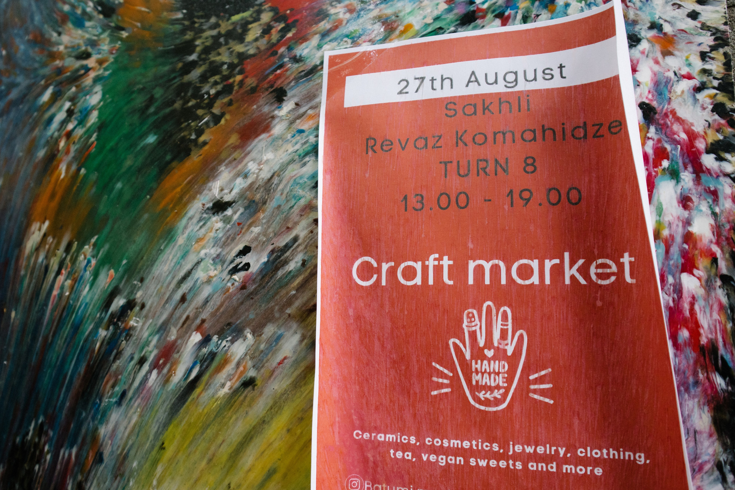 Craft market in Batumi