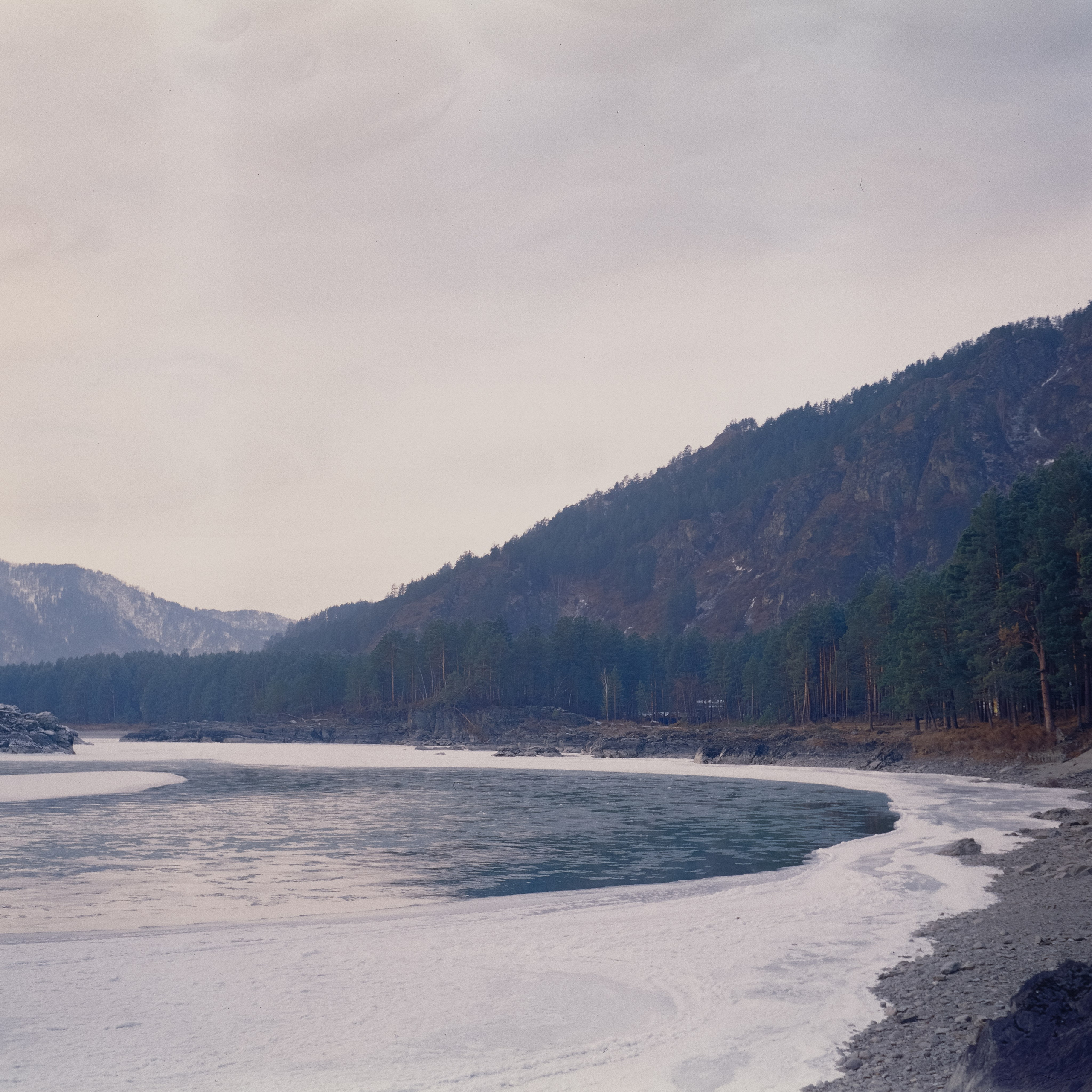 База Сила Алтая / 16 декабря 2023 года (-18℃)  / Kodak Ektachrome 100V