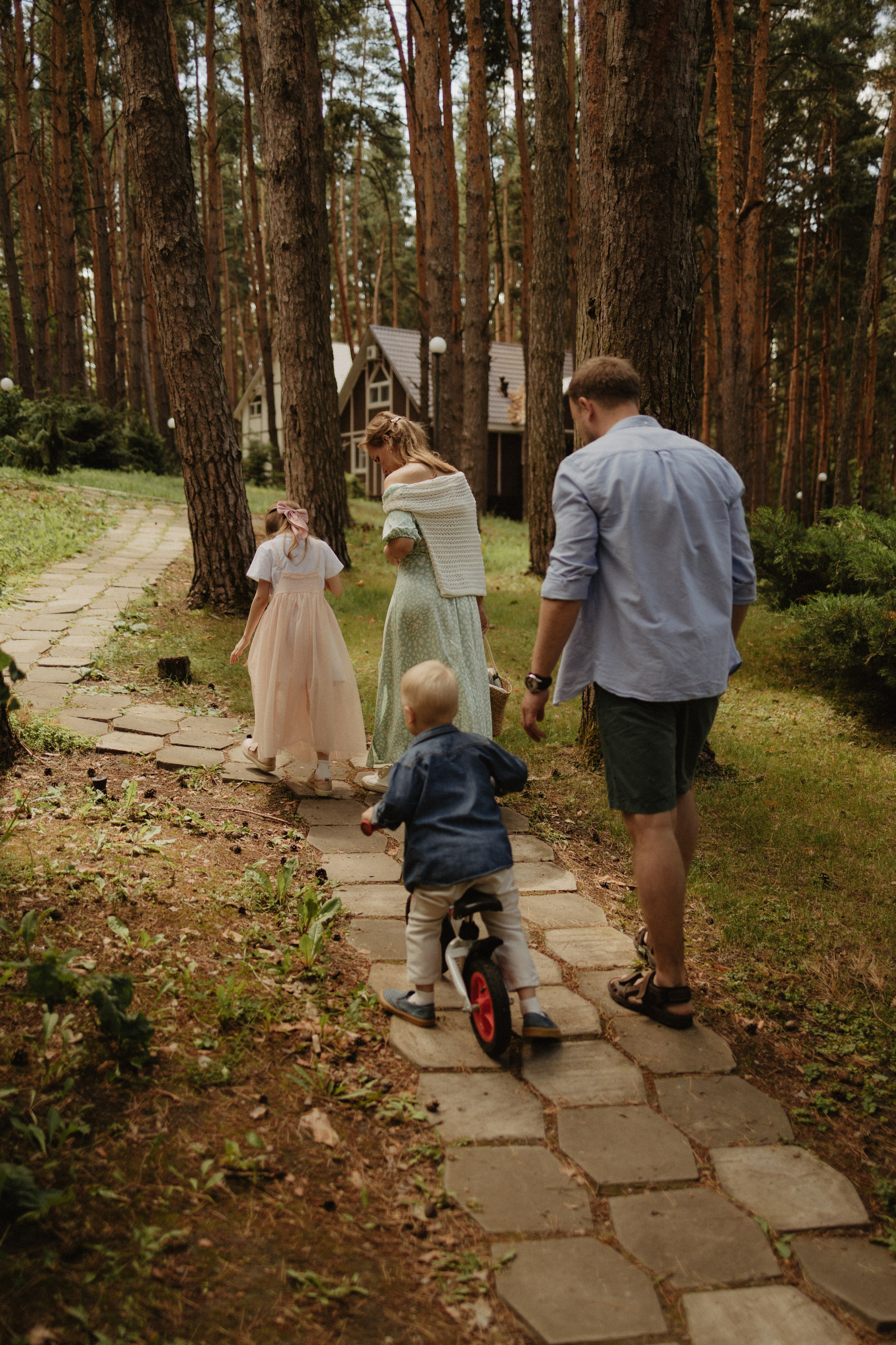 В Донском лесу. Семейный лайфстайл фотограф в г. Липецк