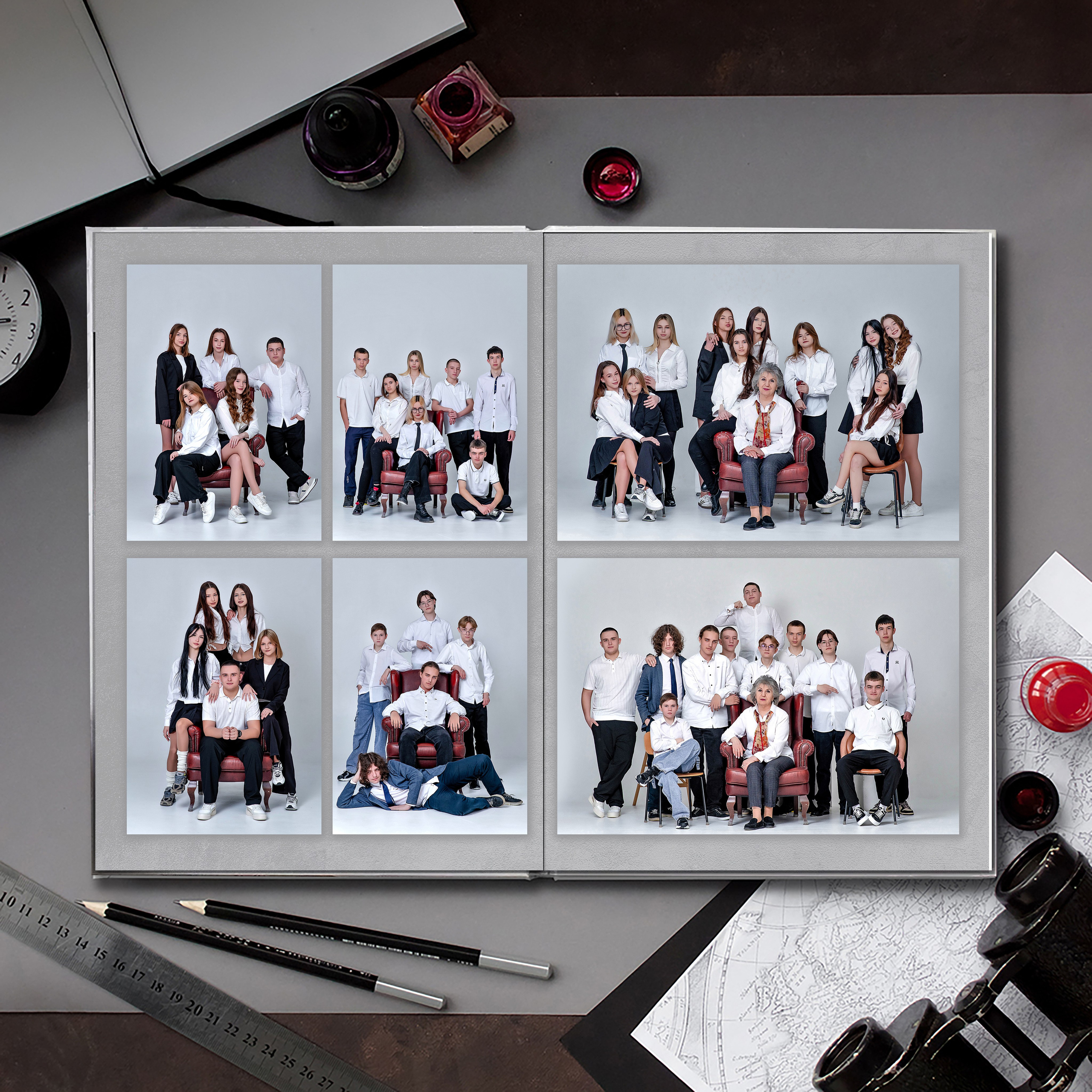 Выпускной альбом для выпускников школы (Дизайн № 203). Современные Выпускные Альбомы в Ростове-на-Дону