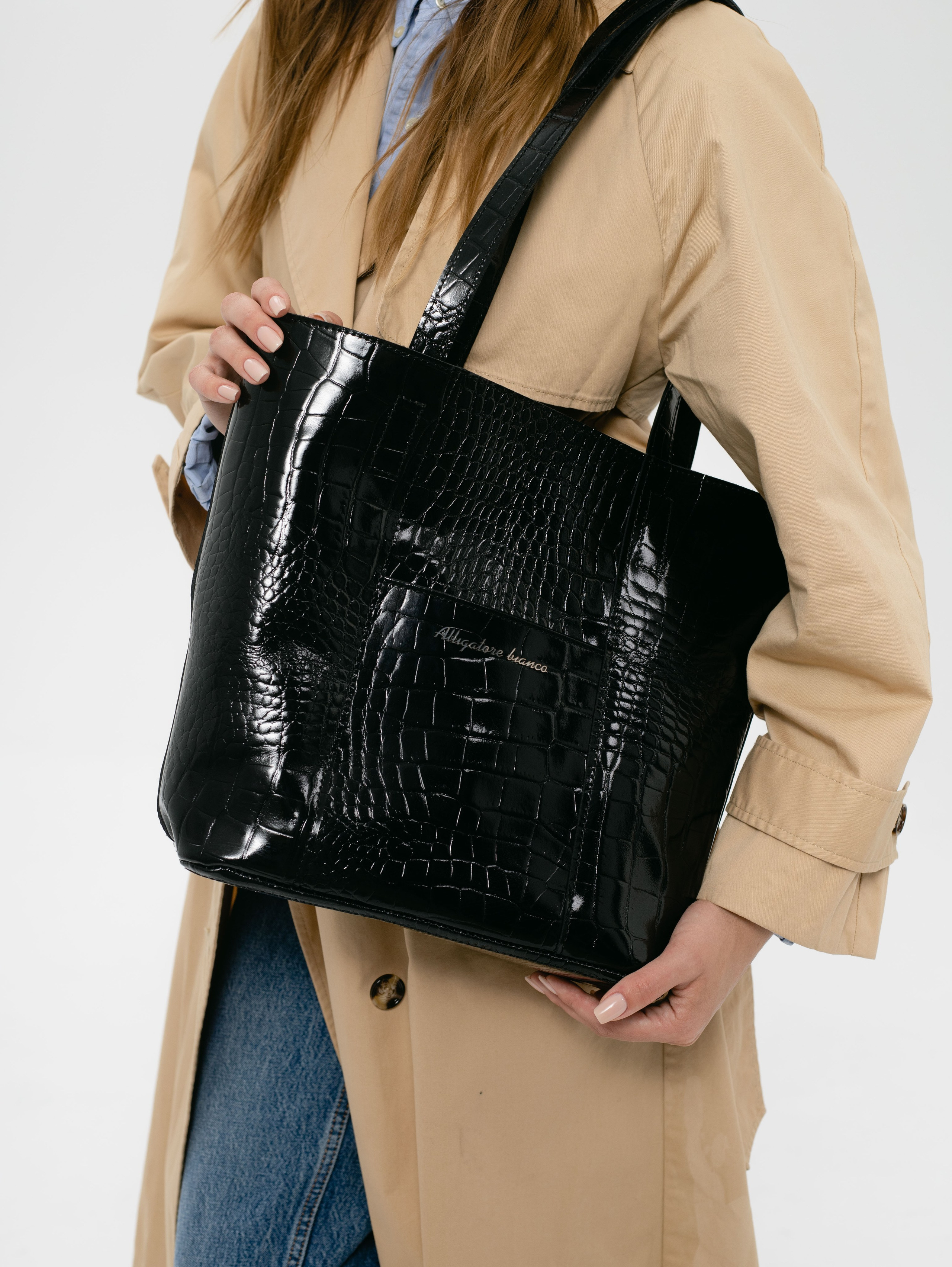 Модель 4Ш. Бренд Alligatore Biaco — это изящные изделия из натуральной кожи