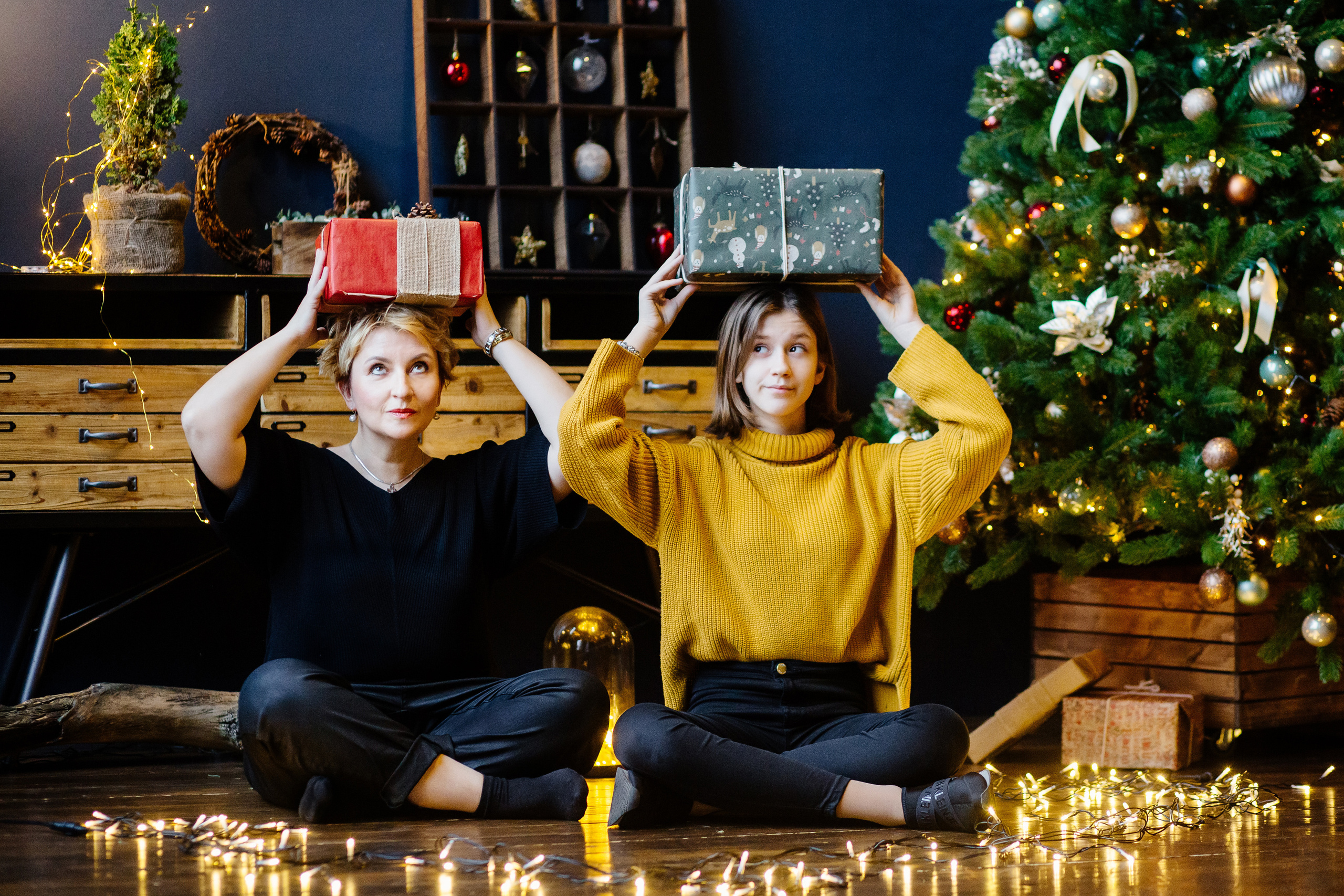 Новогодние съёмки. Свадебный и семейный фотограф Екатерина Иванова